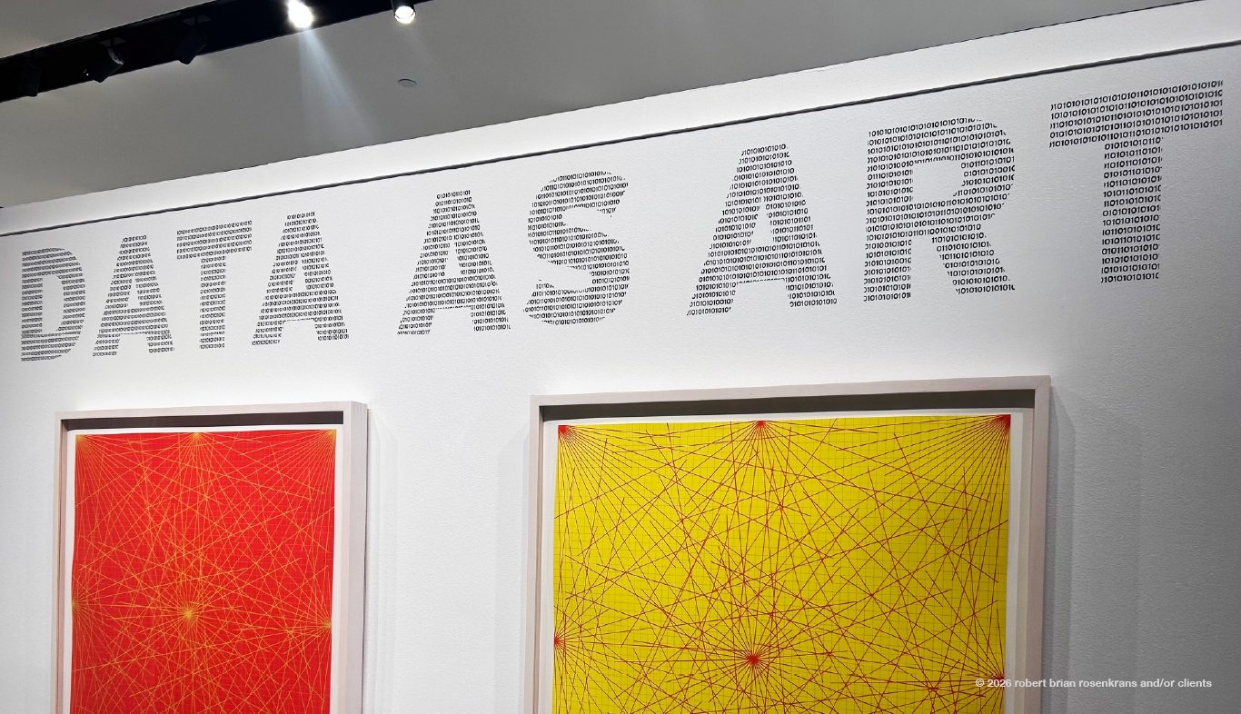 Data As Art exhibit title