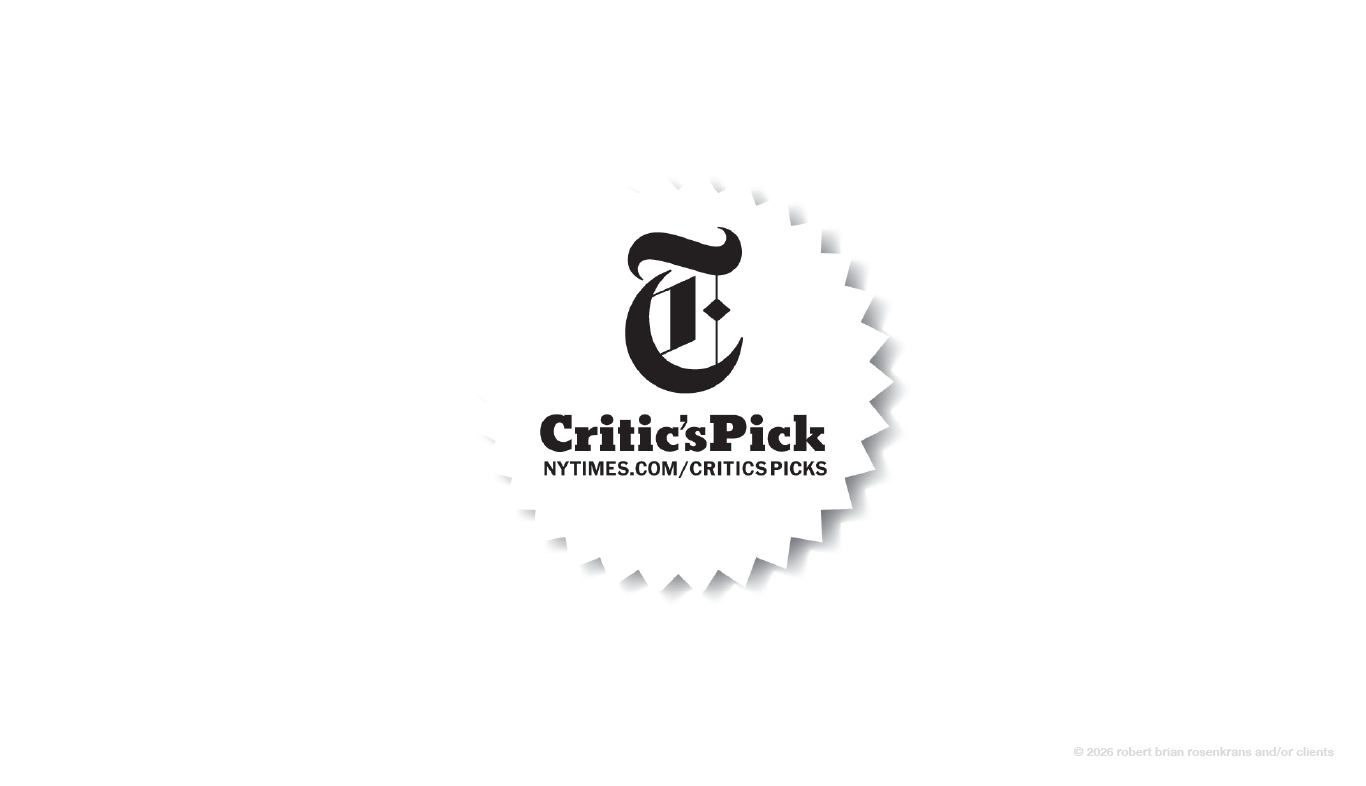 New York Times Critic's Pick medallion