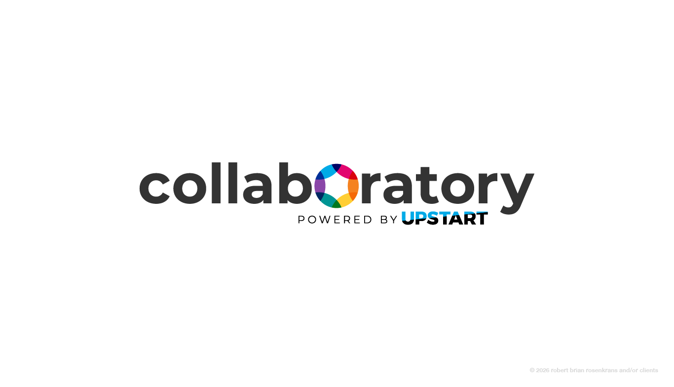 collaborators conference logo for UpStart