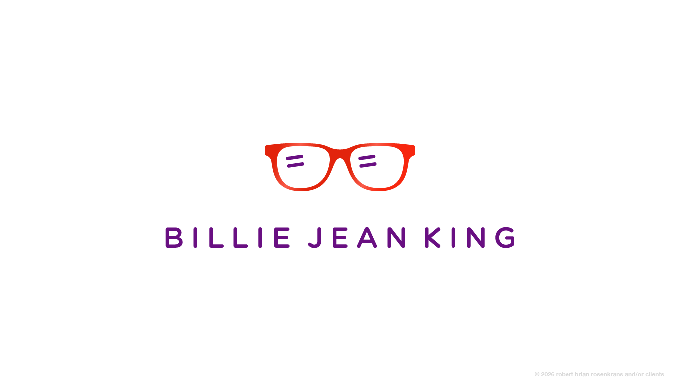 Billie Jean King personal logo