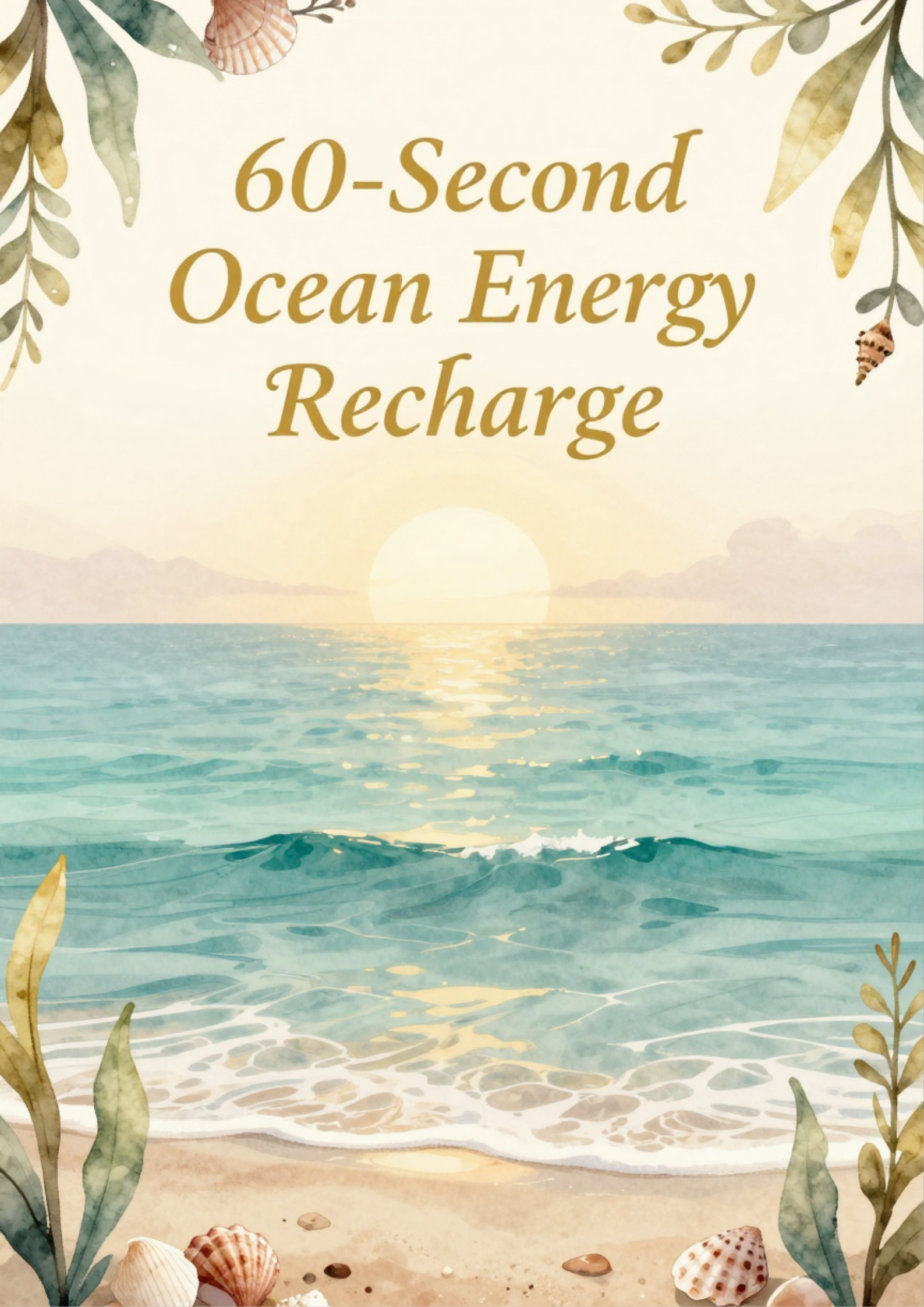 60-Second Beach Recharge Meditation
