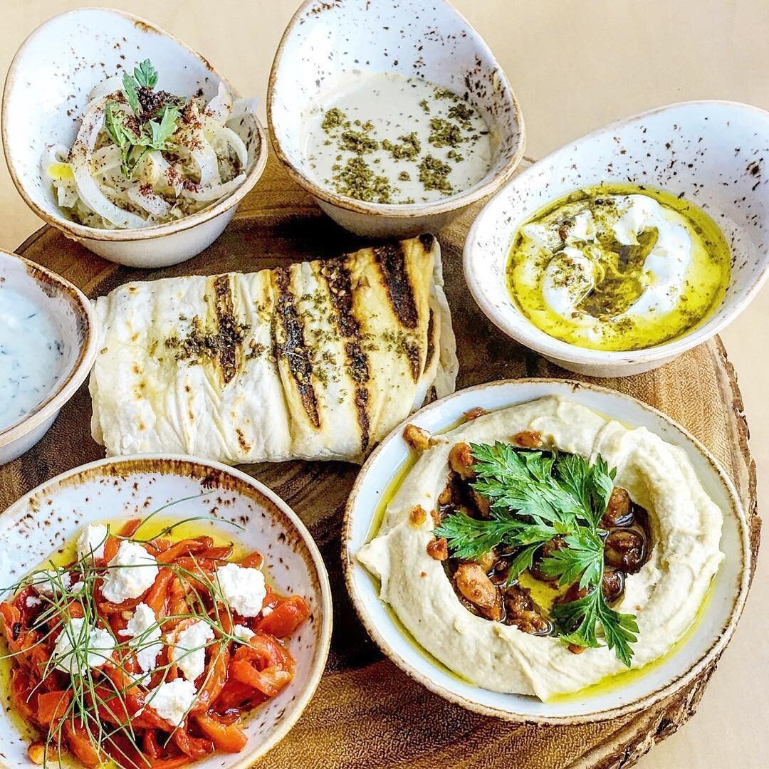 Spreading the love. Our residents enjoy multiple perks at modern Israeli restaurant @GreenFigNYC, including 15% off its prix fixe menu or a free mimosa with brunch. Scoop up your full list of #BrodskyNeighbors benefits at our Link in Bio.