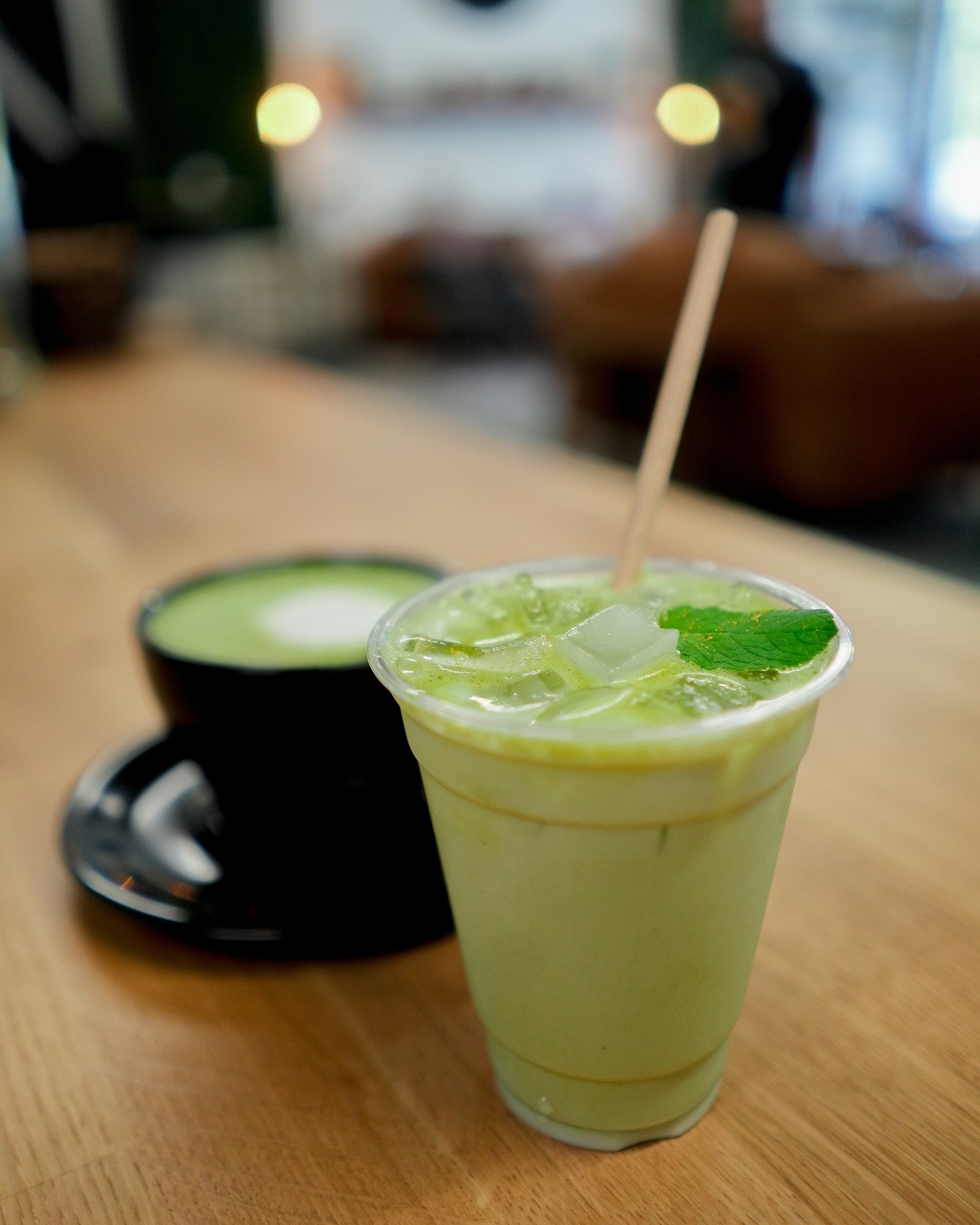 Try our Golden Drift Matcha today- a classic matcha latte with our newest salted honey syrup (infused with a hint of mint). It&rsquo;s bright and subtly sweet&hellip; perfect for these warmer days&hellip;
