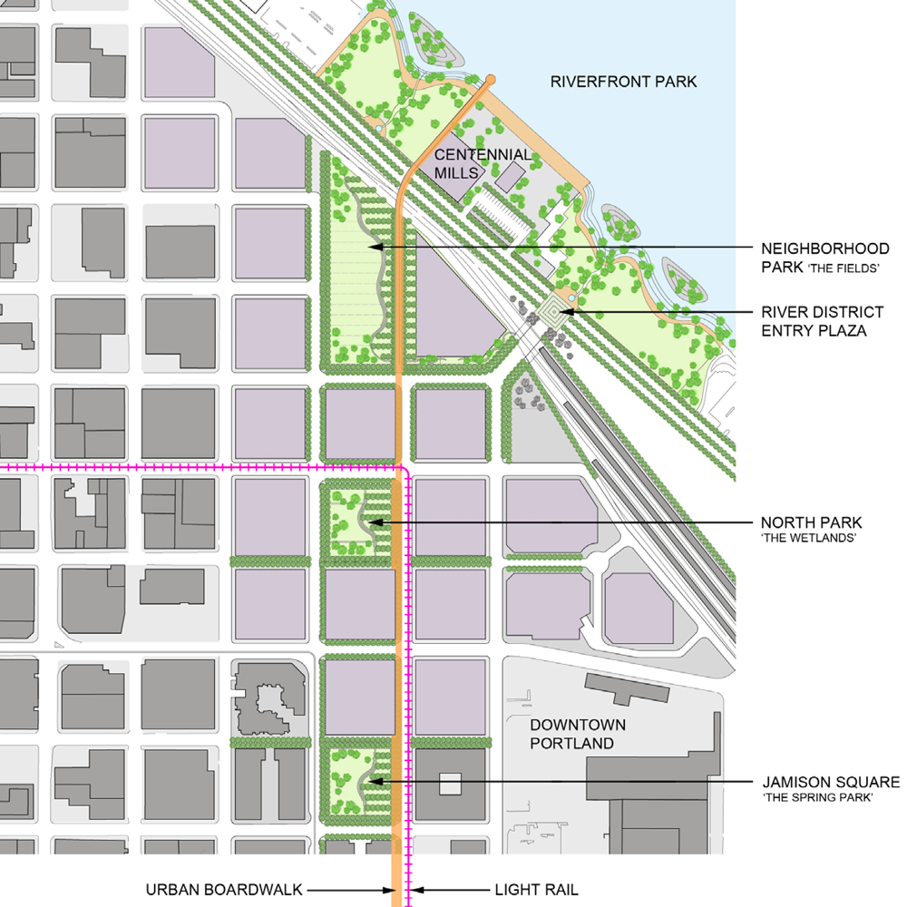Portland River District Park System Plan &lt;b&gt;Portland, OR&lt;/b&gt;