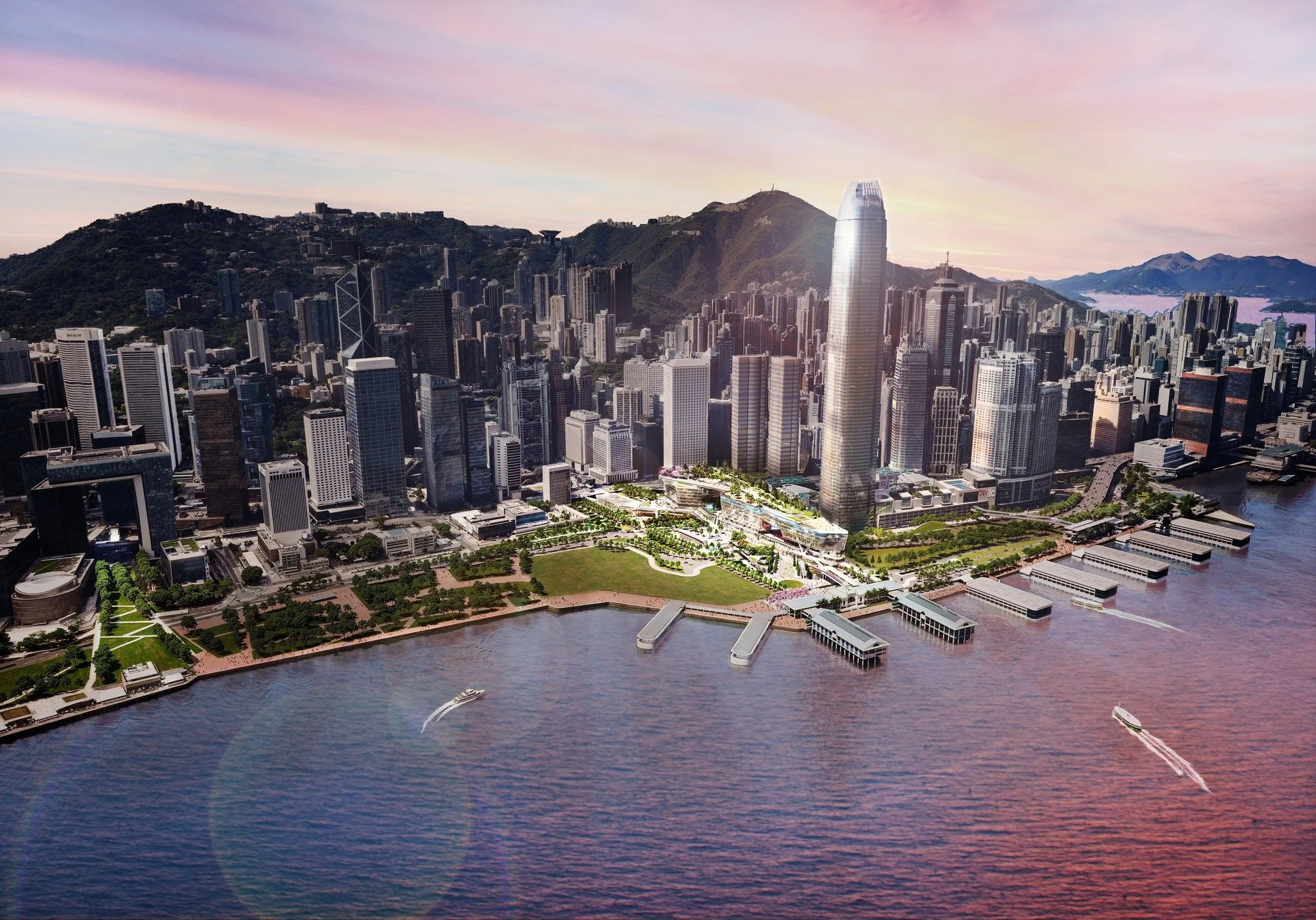 We are excited to share some new renderings of Central Yards in Hong Kong! 

Central Yards is defined by its unprecedented scale of open space and its commitment to people‑centric, biophilic urban design. At its heart is Central&rsquo;s largest sky g