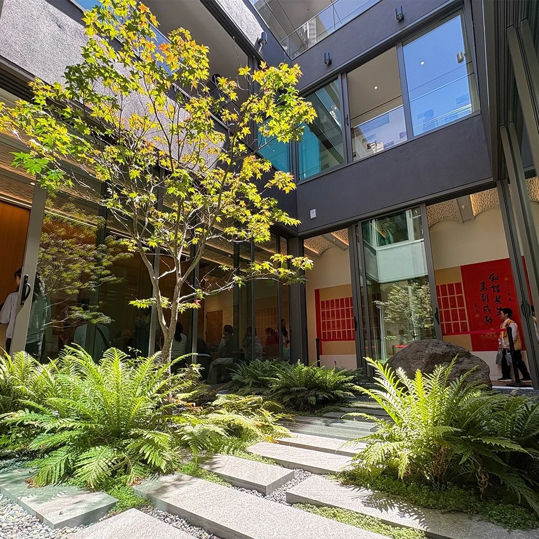PWP had the honor of participating in the Inauguration Ceremony at the American Buddhist Cultural Society San Bao Temple in San Francisco on Sunday morning. The beautiful new building and gardens on Van Ness Avenue will house the Temple as it continu
