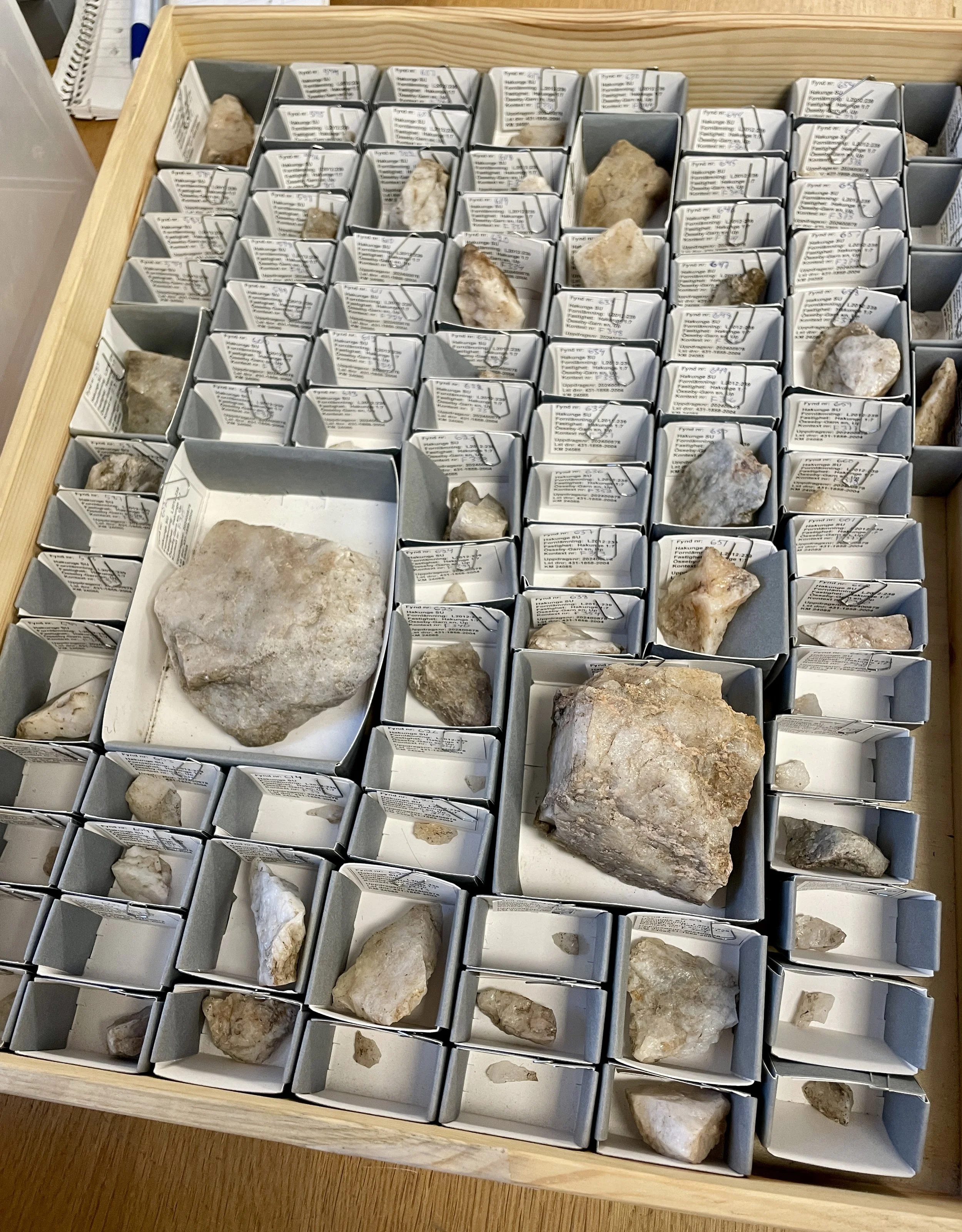 Stenåldersboplatsen i Hakunge del 2