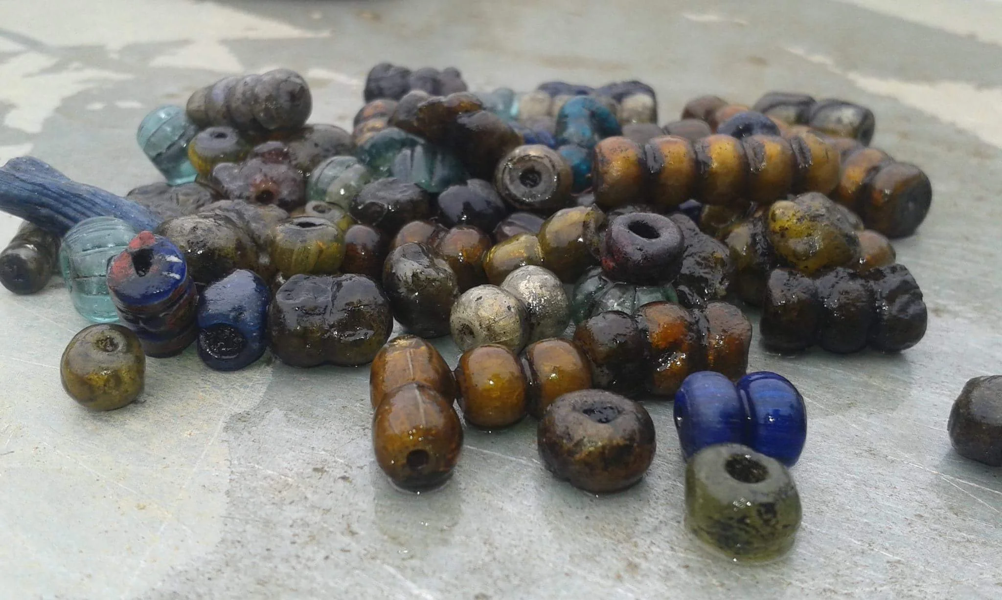 Pärlor från undersökningen i Hjulsta.