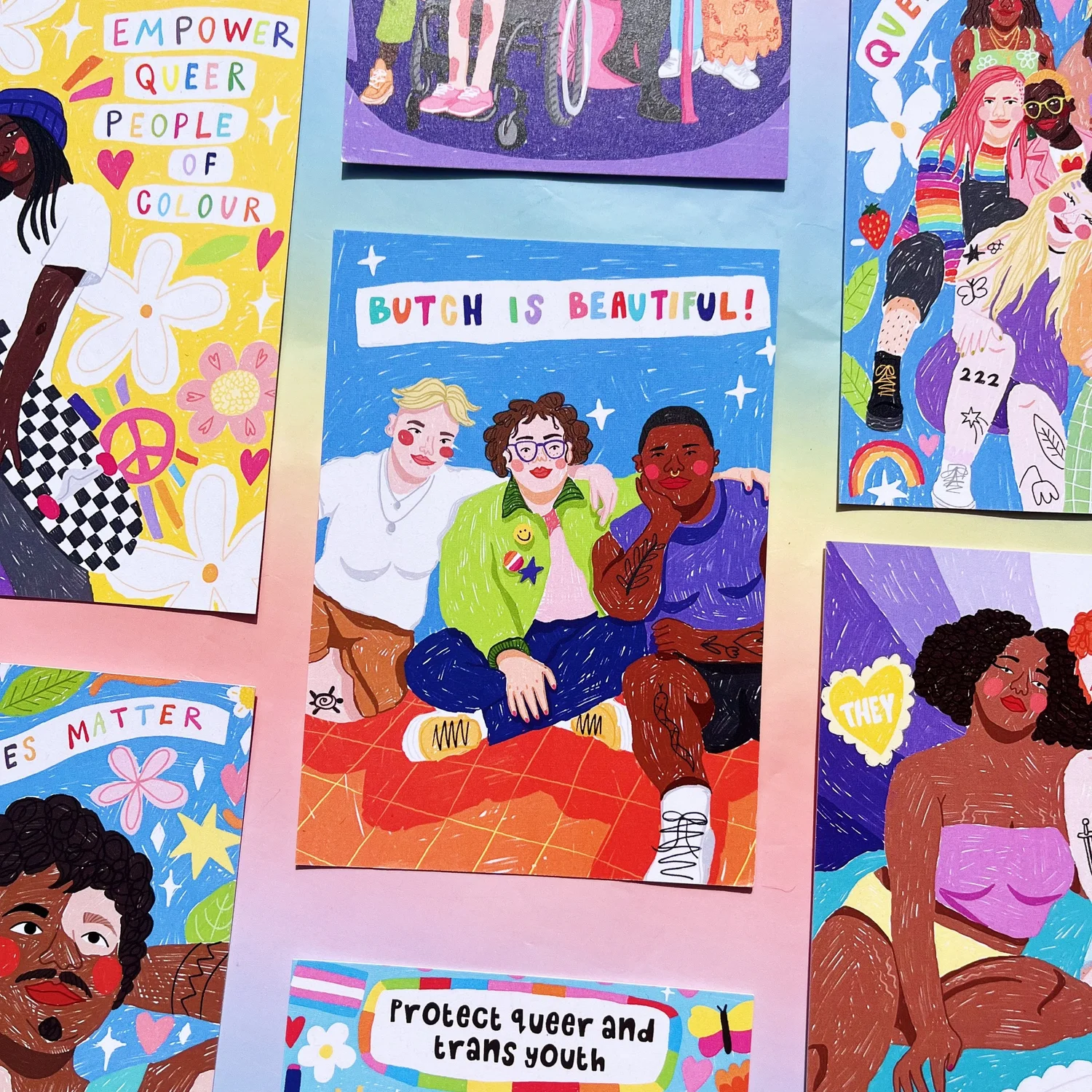 Butch is Beautiful Art Print — Emily A Foster