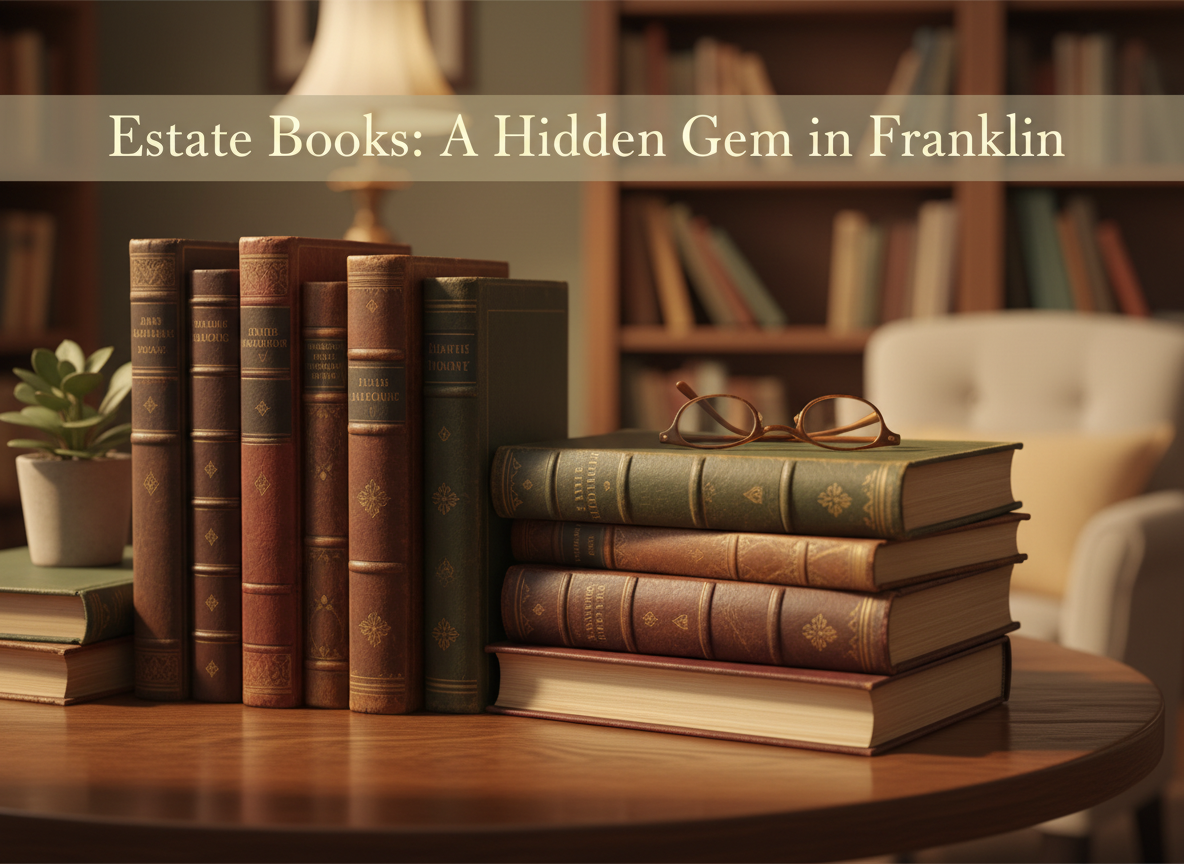 Estate Books,  a hidden gem in Franklin's heart