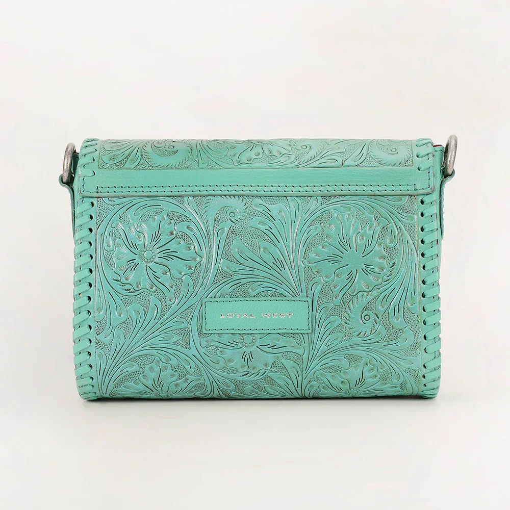 Loyal West Daisy Mini Bag Turquoise 3.webp