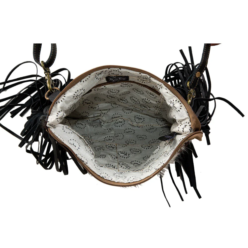 Tumbleweed Trail Fringed Hand-Tooled Bag - 6.webp