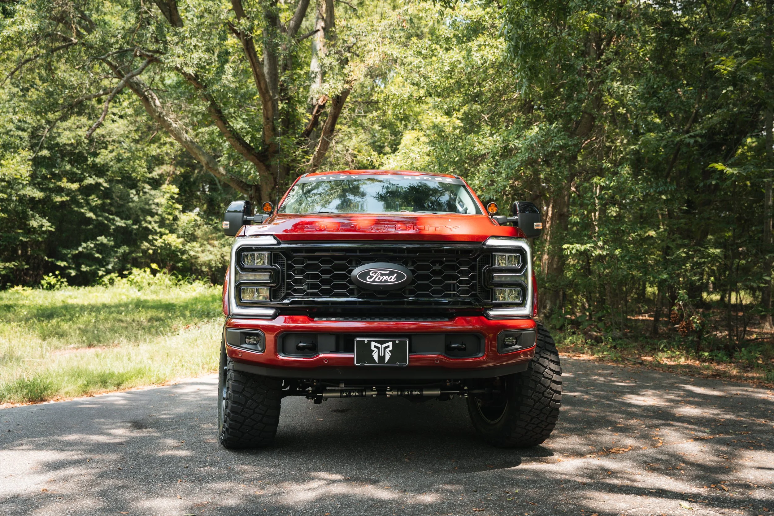 Red Rocky Ridge Ford F-250 XP  Grille