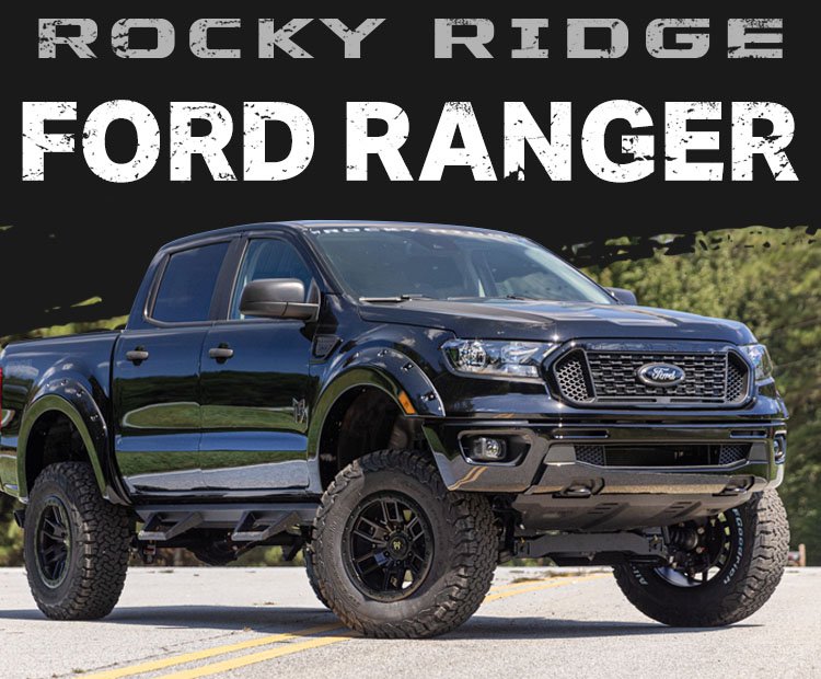 Lifted Ford Ranger  Custom Mid-Size Trucks — Rocky Ridge Trucks