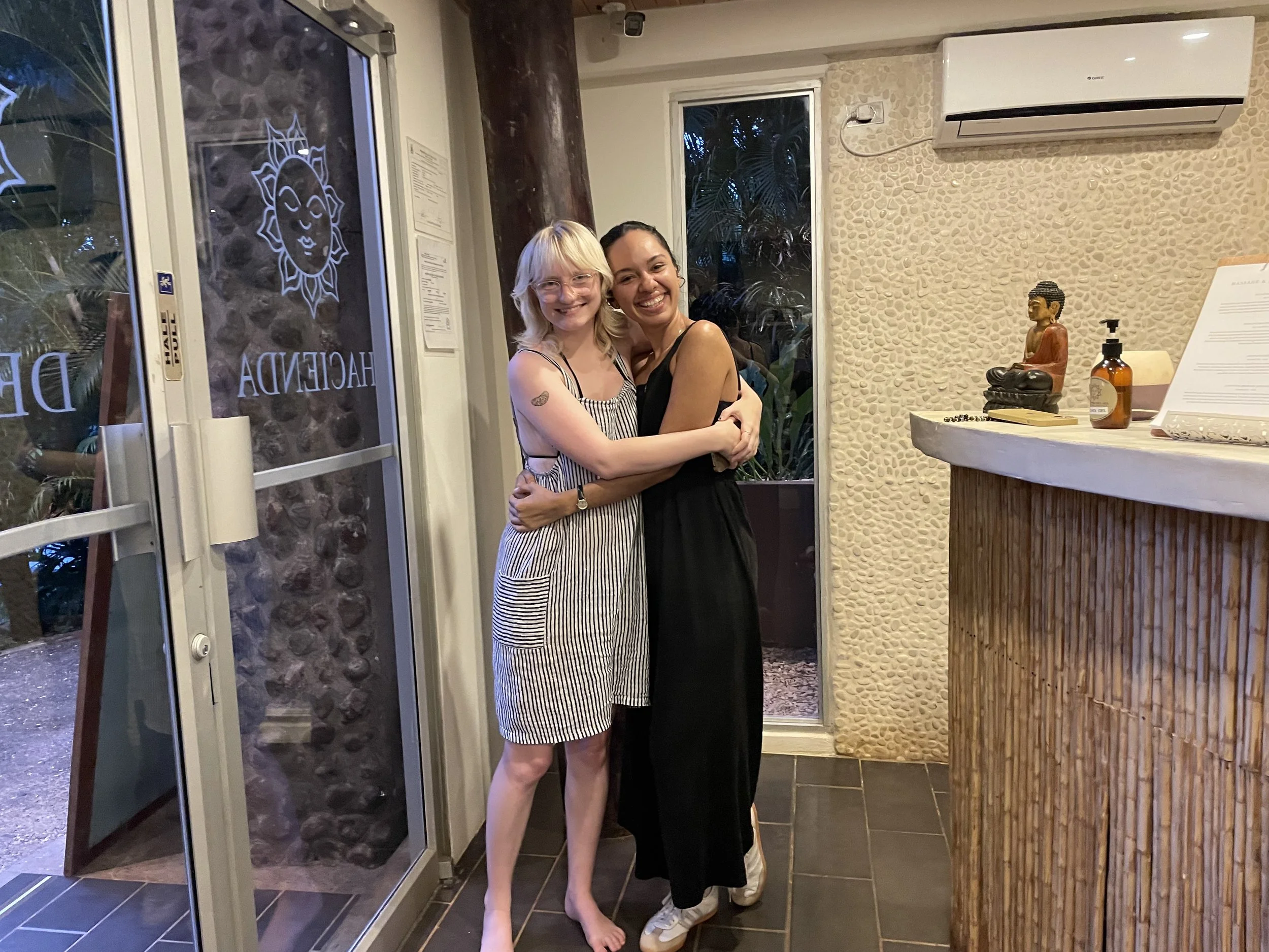 Ally &amp; Andrea -who is the front desk fairy!