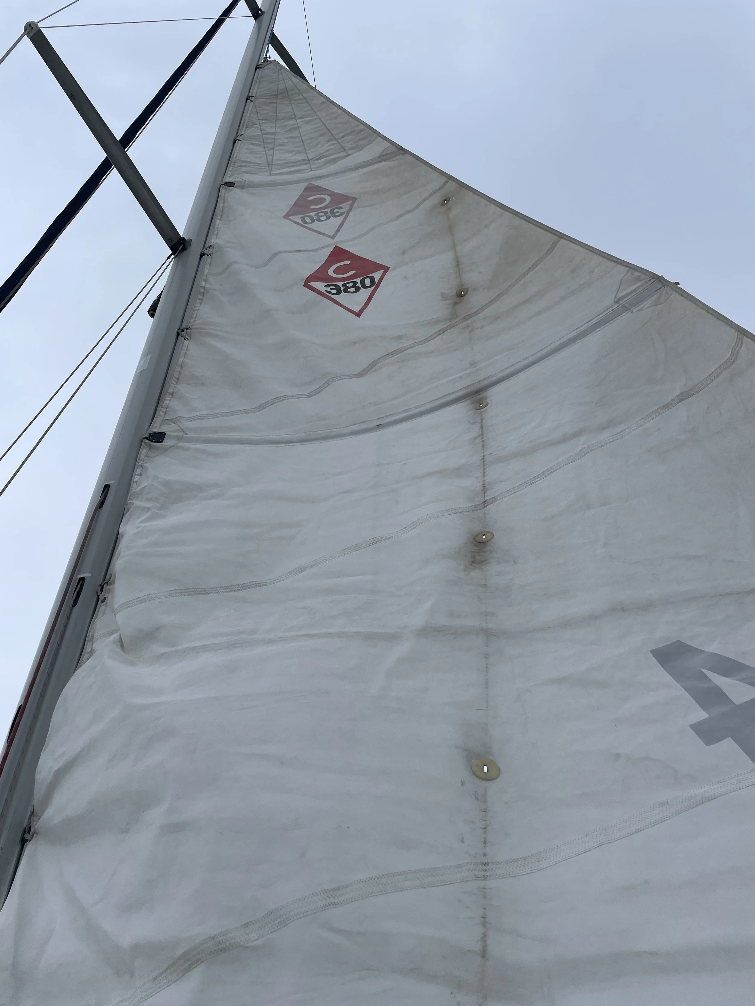 Yep, this sail needs to be replaced.