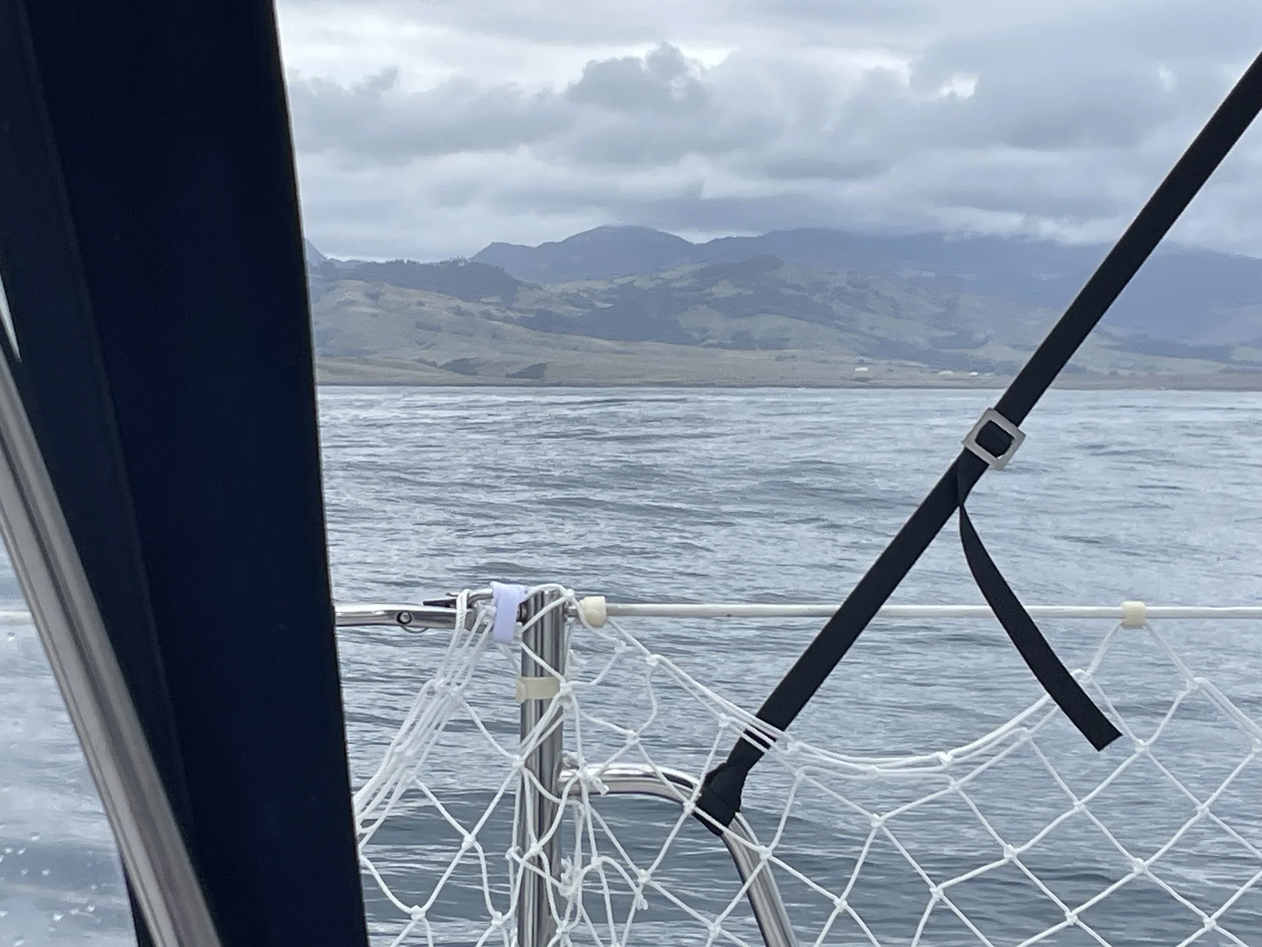 Leaving Morro Bay.