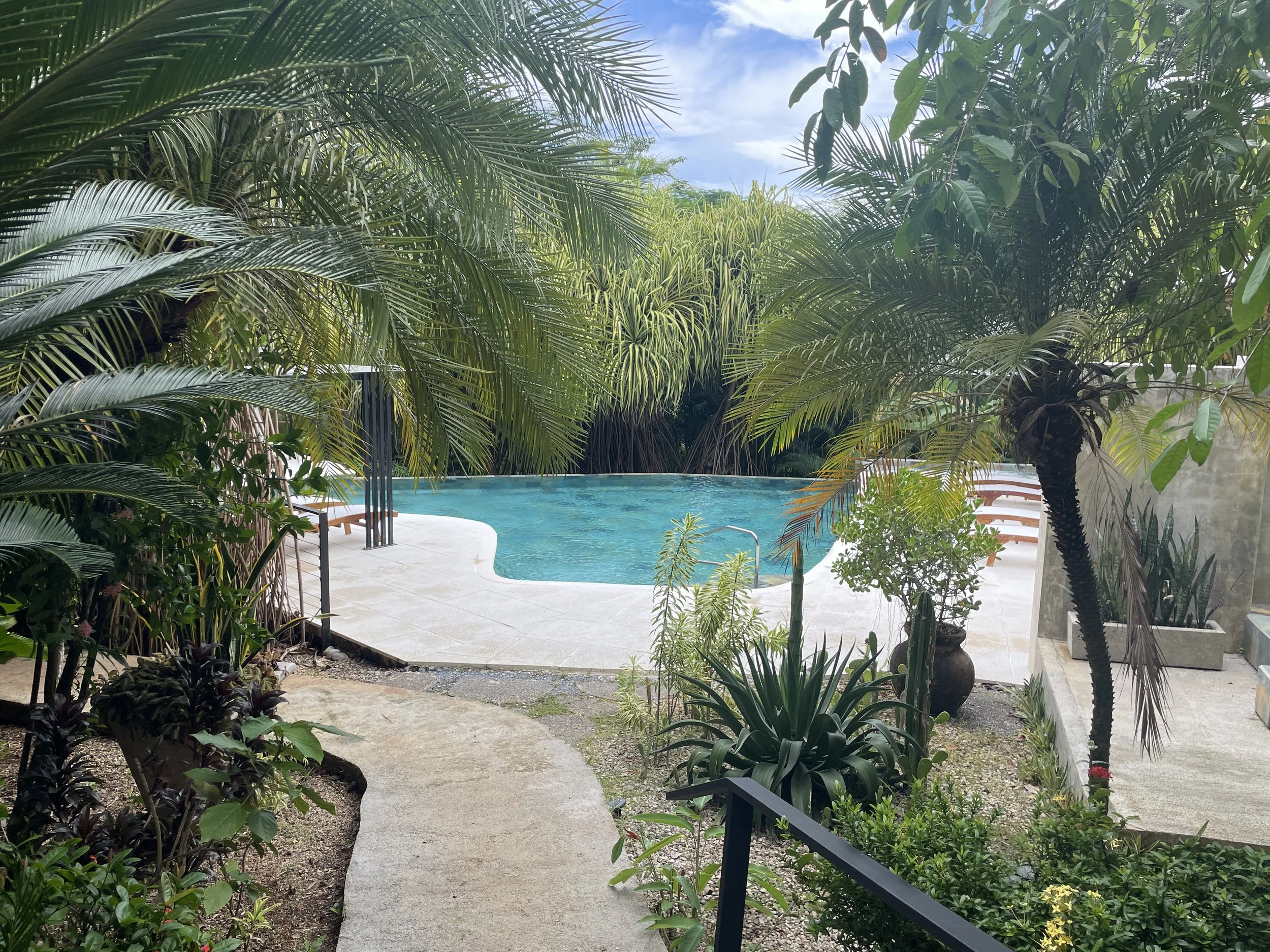 Pool area