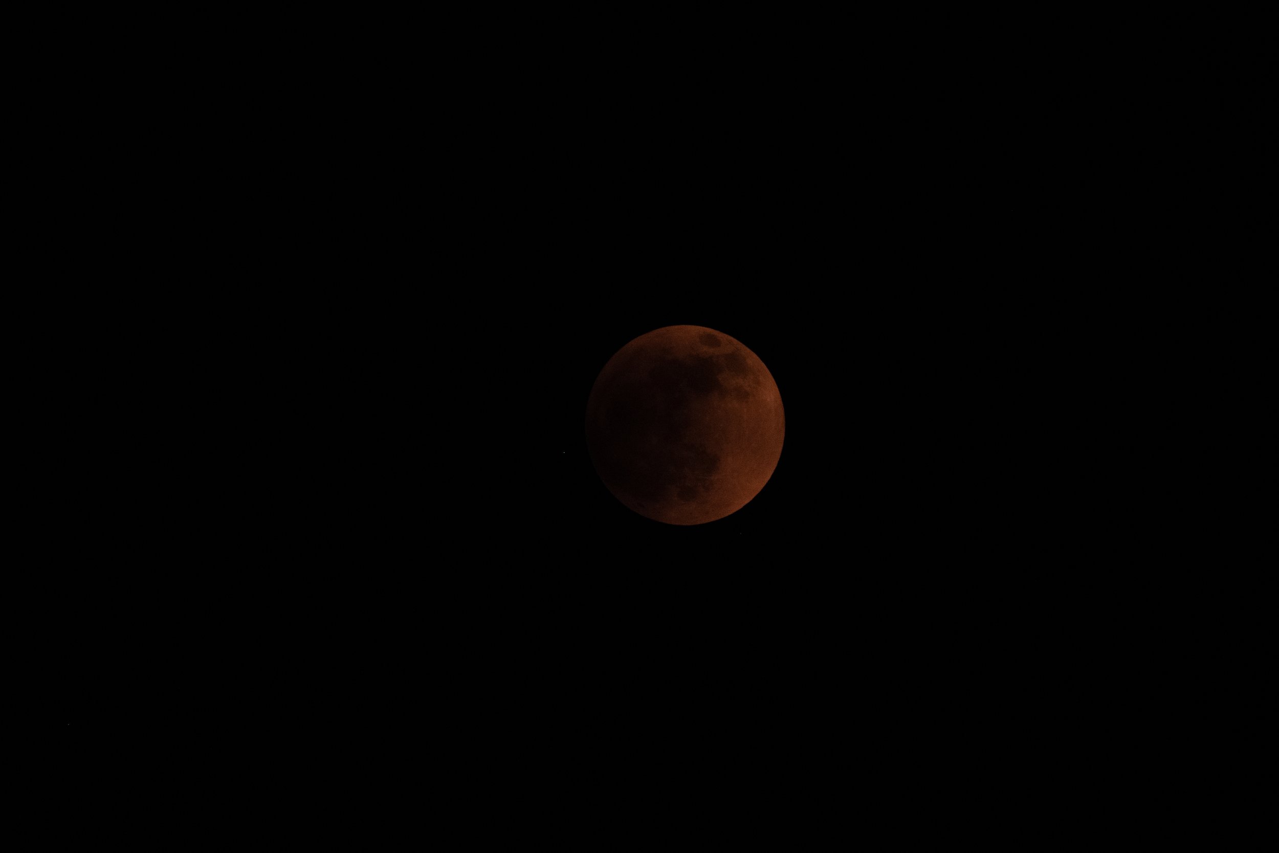  Image of the moon taken during a lunar eclipse 