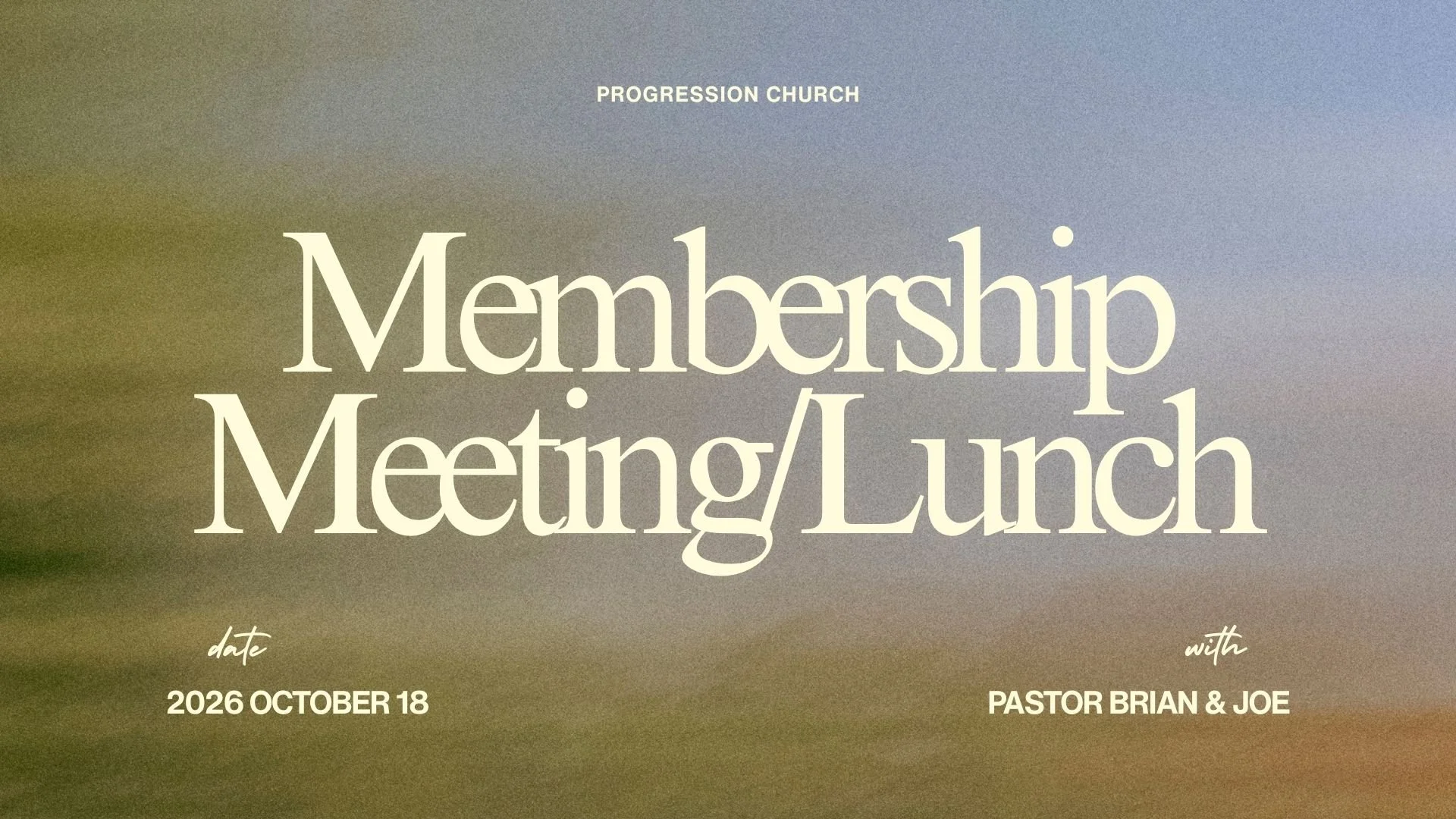 Membership Meeting/Lunch