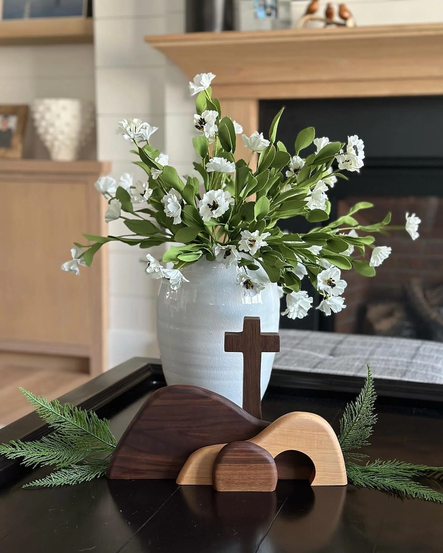 Rejoice! &ldquo;He is not here; he is risen, just as he said.&rdquo; Matthew 28:6  Happy Easter from our family to yours! ✝️🌿