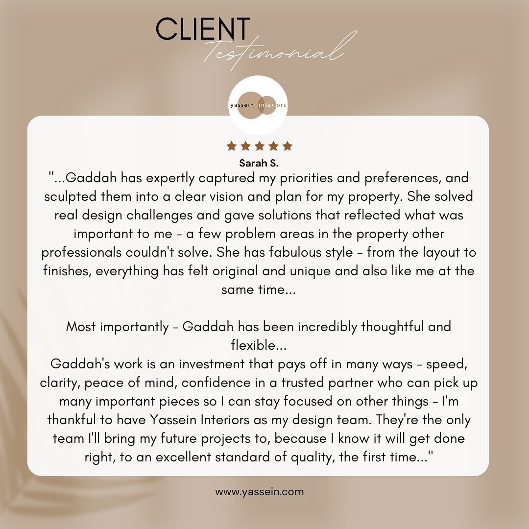 Testimonial Tuesday again😊.

We are so grateful and humbled to have worked with so many amazing clients over the years. Thank you for the kind words, Sarah! What a privilege it is to do what we do. 

If the font above is too small, here&rsquo;s the 