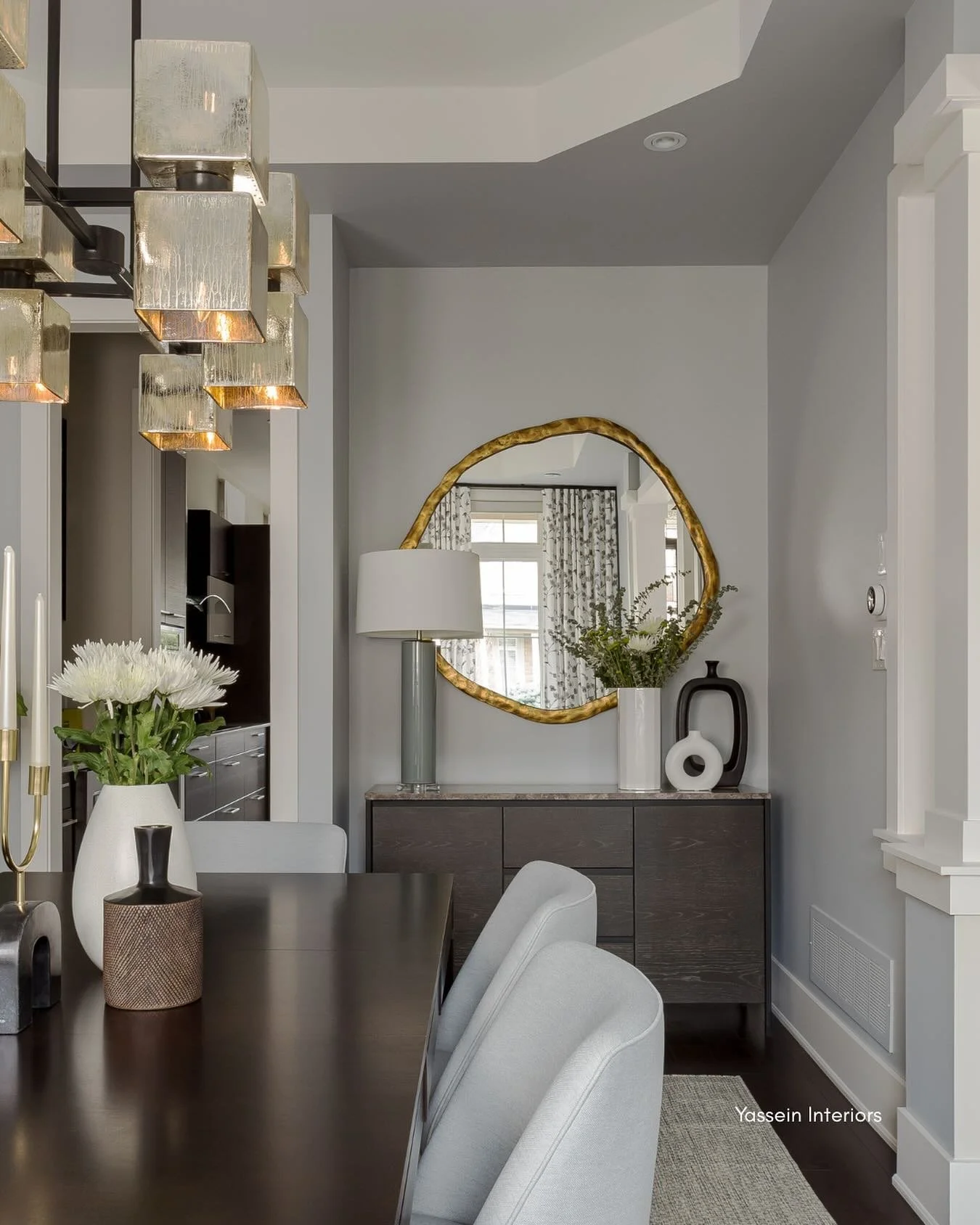 Updating your dining room can feel daunting. Comfortable custom made chairs, a handsome table that is large enough for your guests and a sideboard to house your dinnerware and accessories are an investment. However, when holidays come around and your