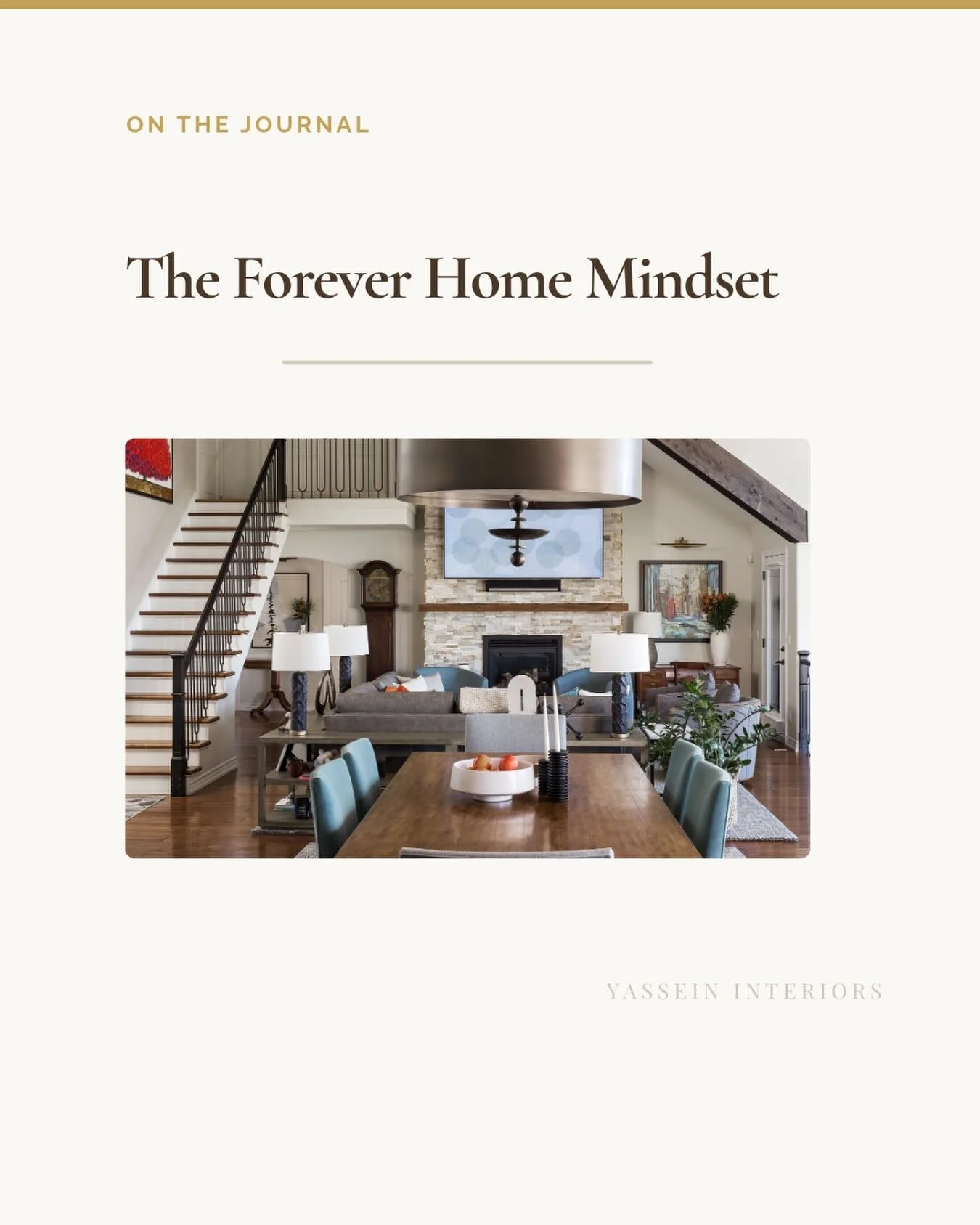 There&rsquo;s a moment when you walk into your own home and feel a quiet sense of disappointment. Not with your life &mdash; just with the space that&rsquo;s supposed to hold it.

If you&rsquo;ve felt that, this one&rsquo;s for you.

The Forever Home