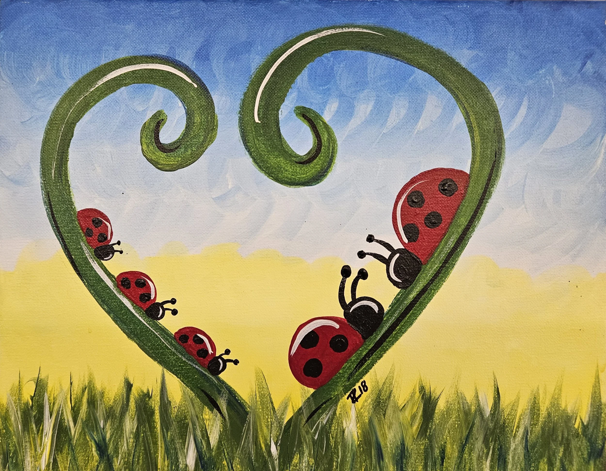 Lady Bug Family