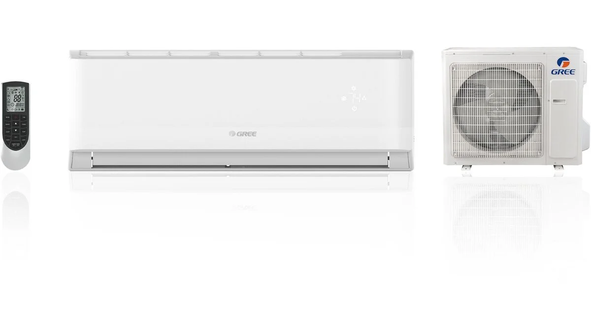 Gree high wall heat pump and outdoor unit