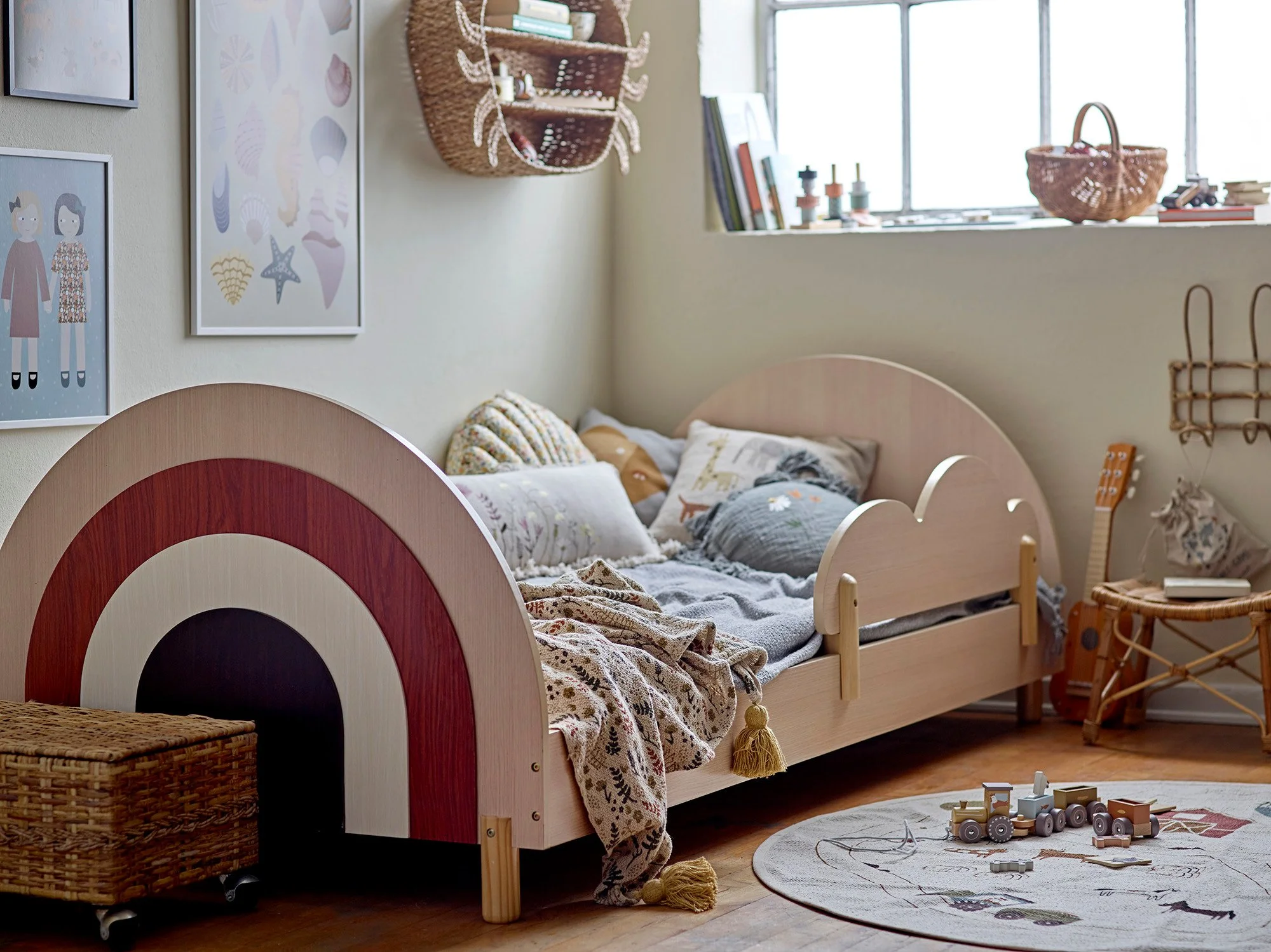 Charli Junior Bed - Brown