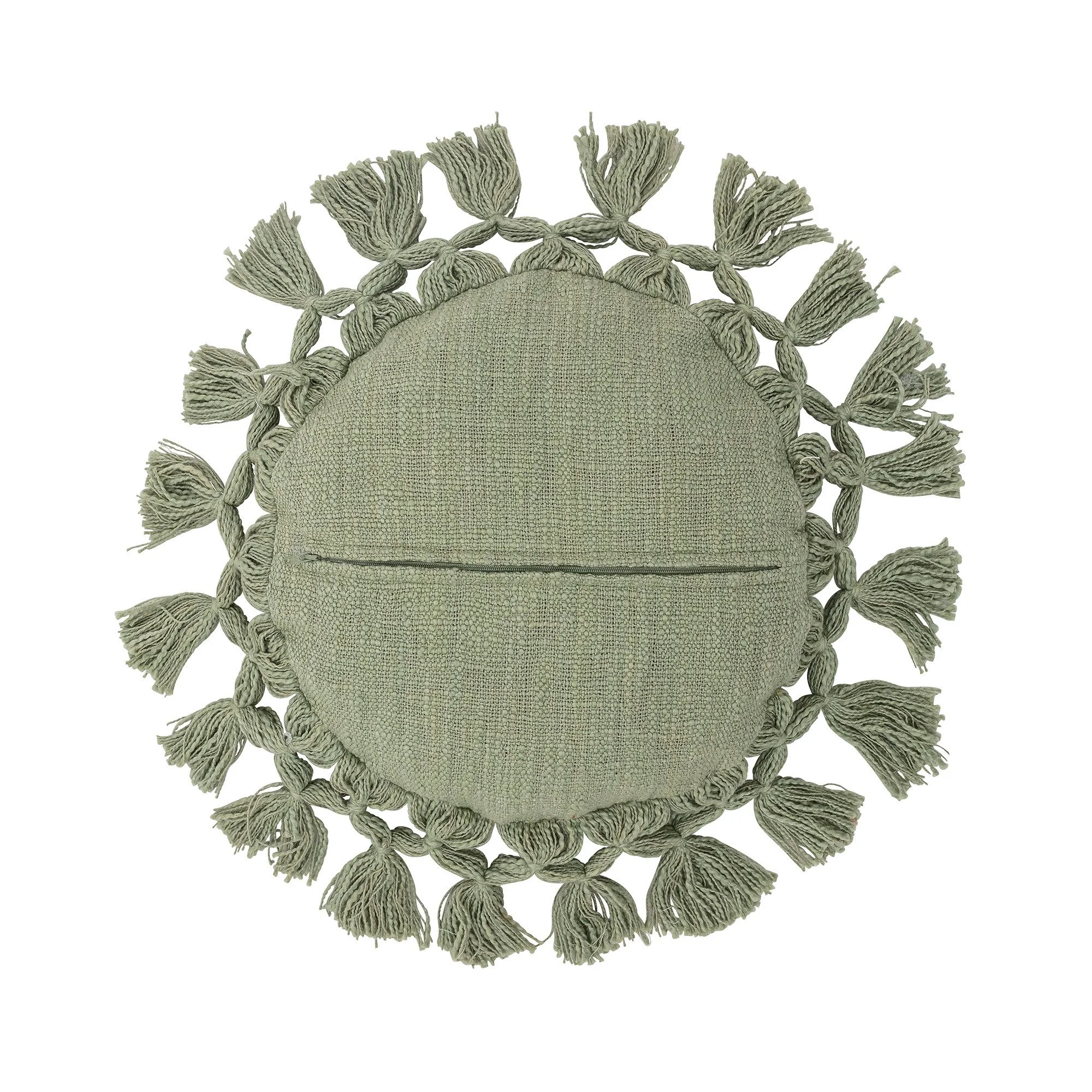 Elinna Cushion - Green, Cotton
