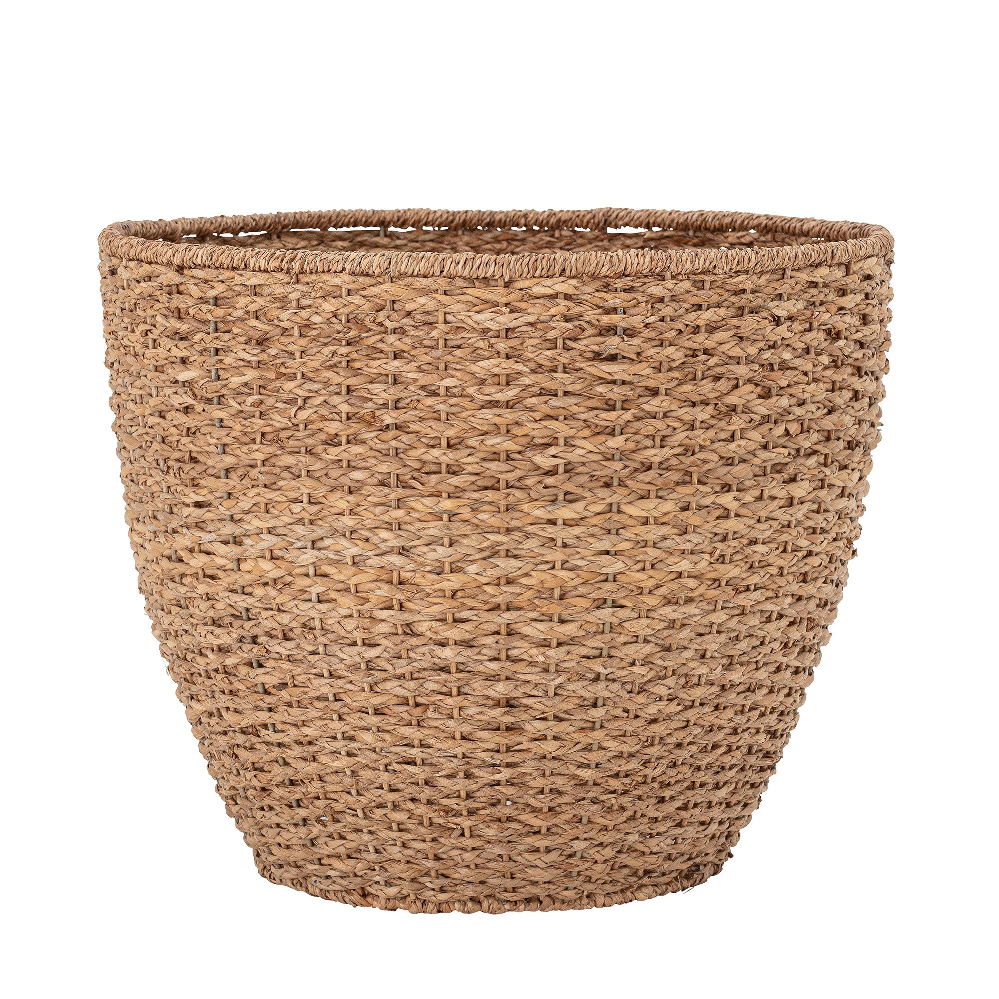 Finus Basket with Lid - Brown Seagrass