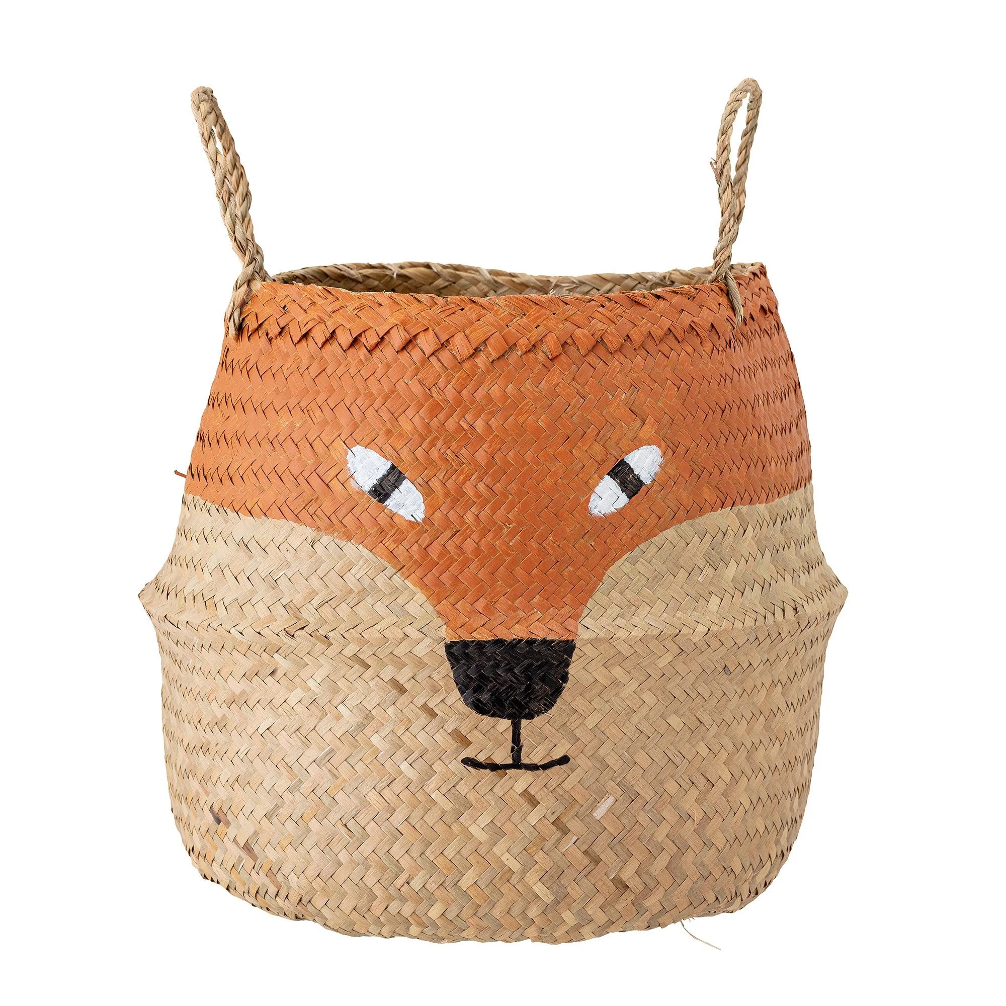 Fritse Basket - Orange, Seagrass