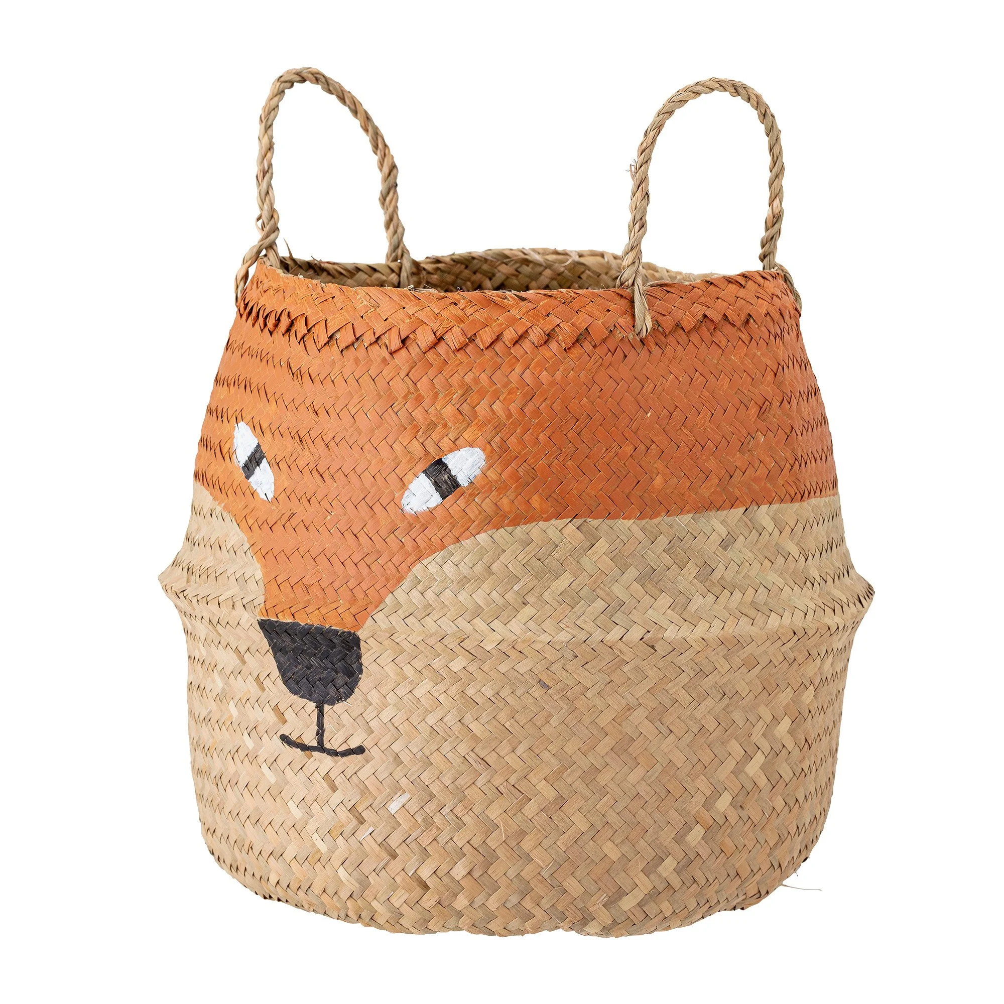 Fritse Basket - Orange, Seagrass