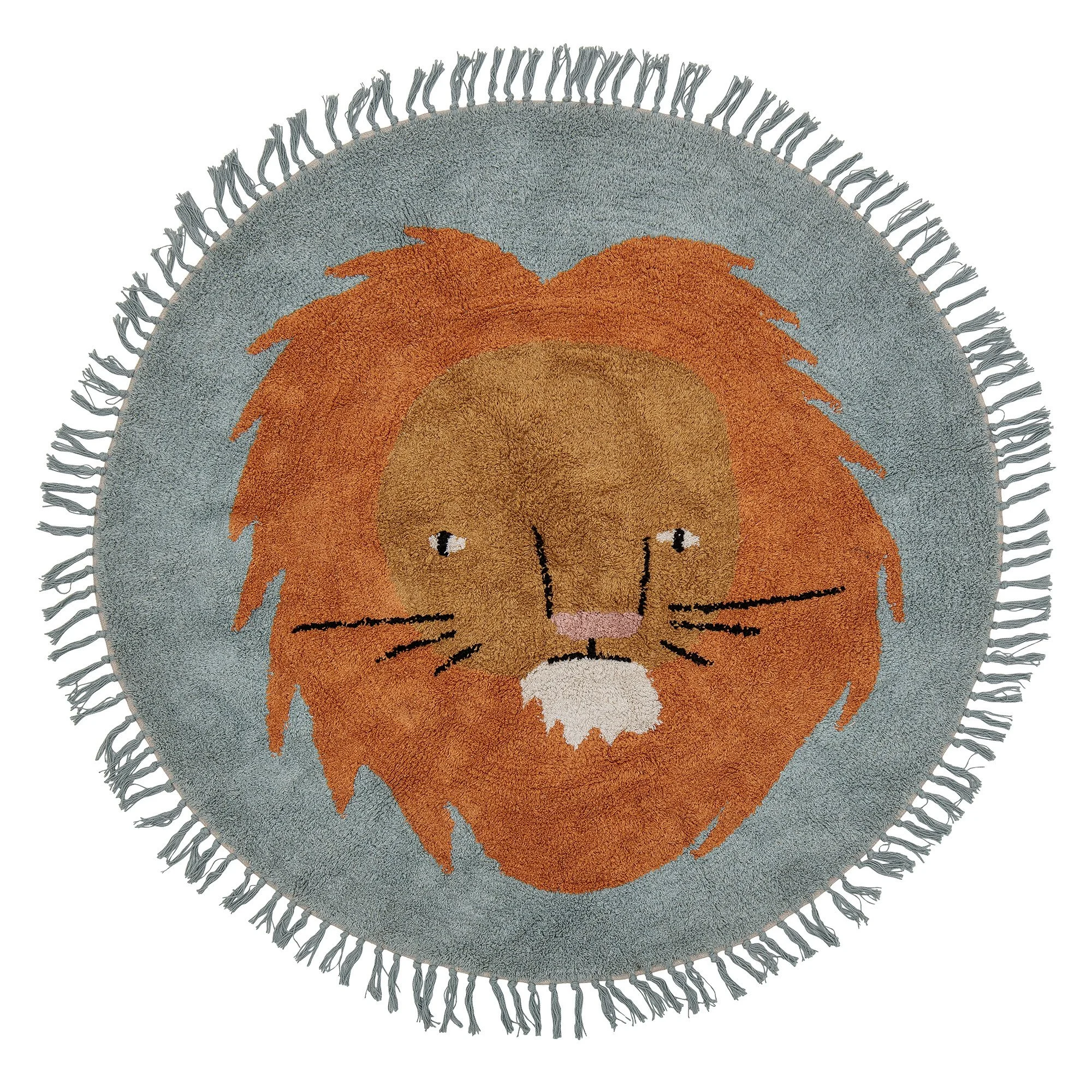 Leroy Rug - Blue, Cotton