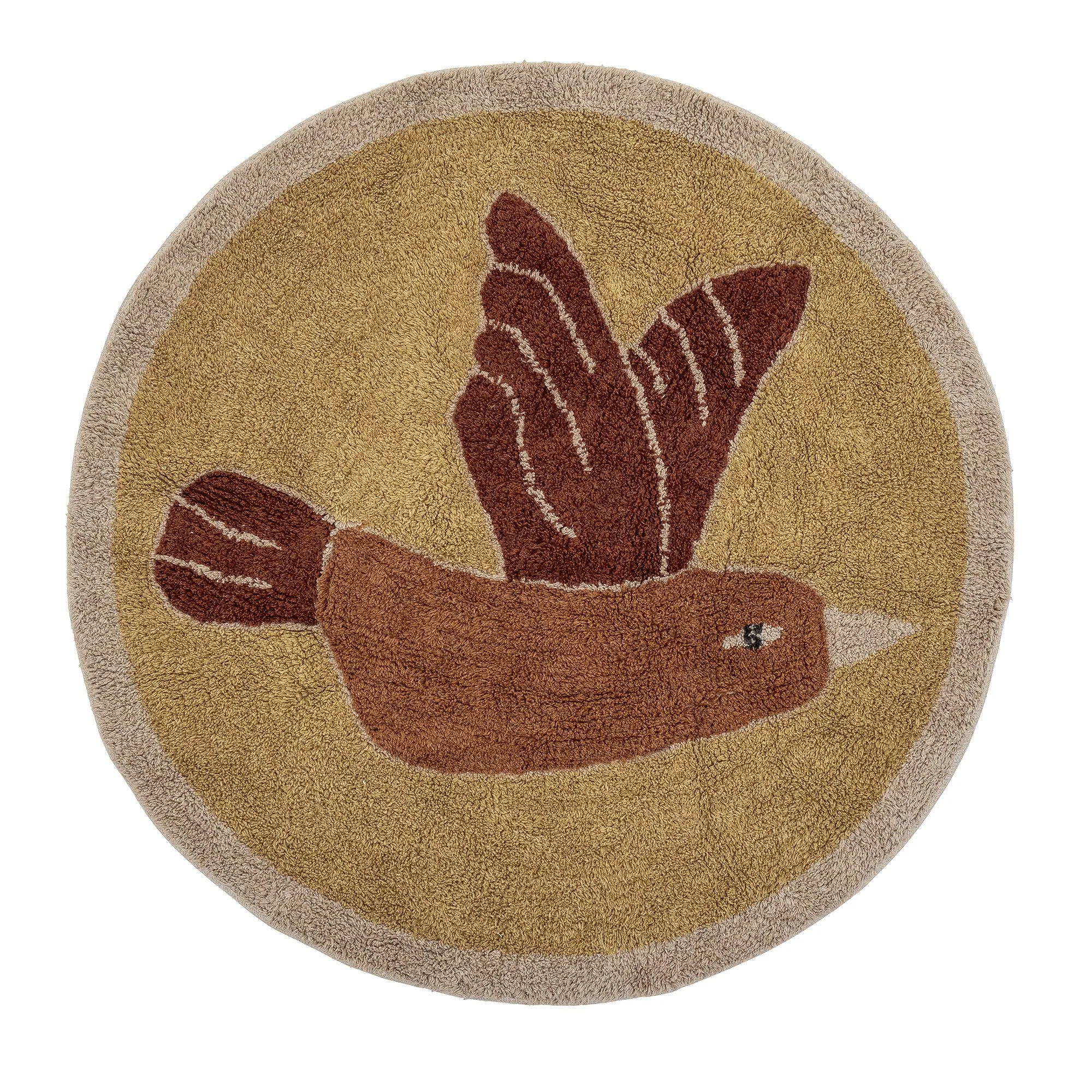 Milou Yellow Rug - Cotton