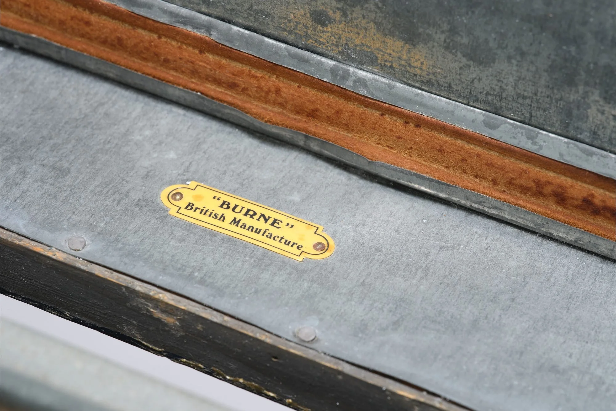 Original ‘Burne’ Steamer Trunk With Incredible Provenance, Historical Journeys, Photographs & Original ‘Cunard Line White Star’ Passenger Stickers.