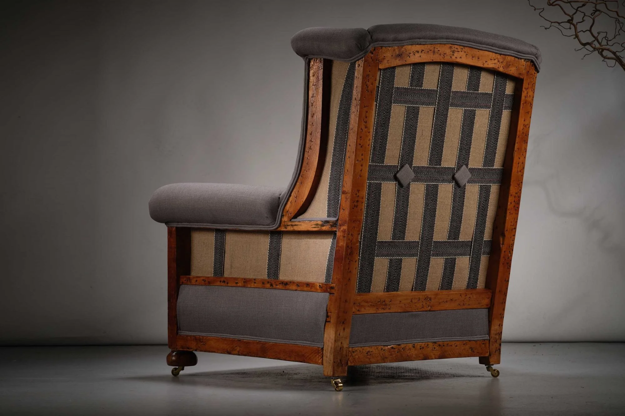 Deconstructed Victorian Armchair