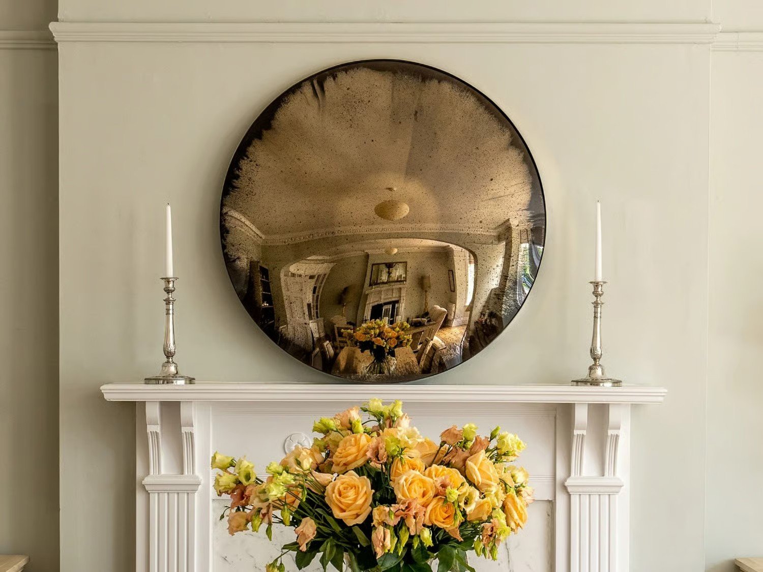 SMALL BRONZE MIRROR