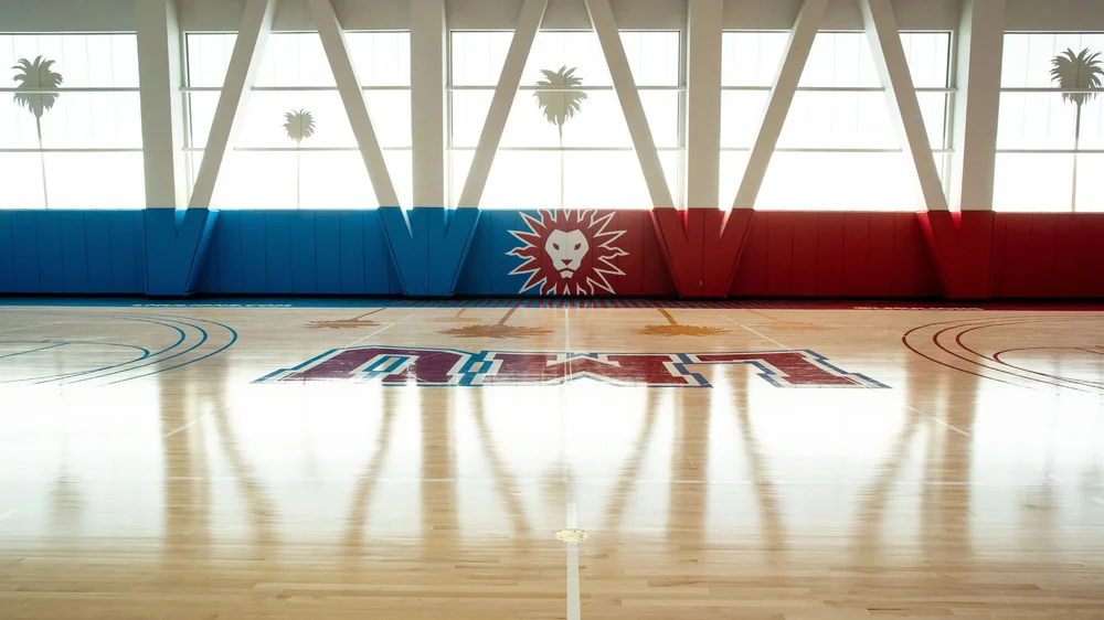 LMU Lions Practice Court - color