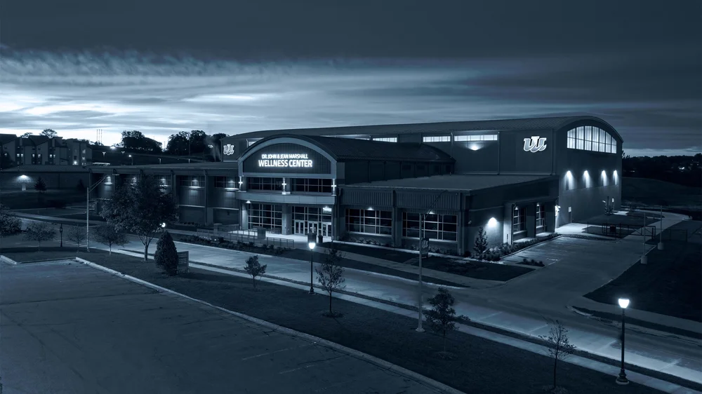 Iowa Western Dr. John & Jean Marshall Wellness Center - monotone