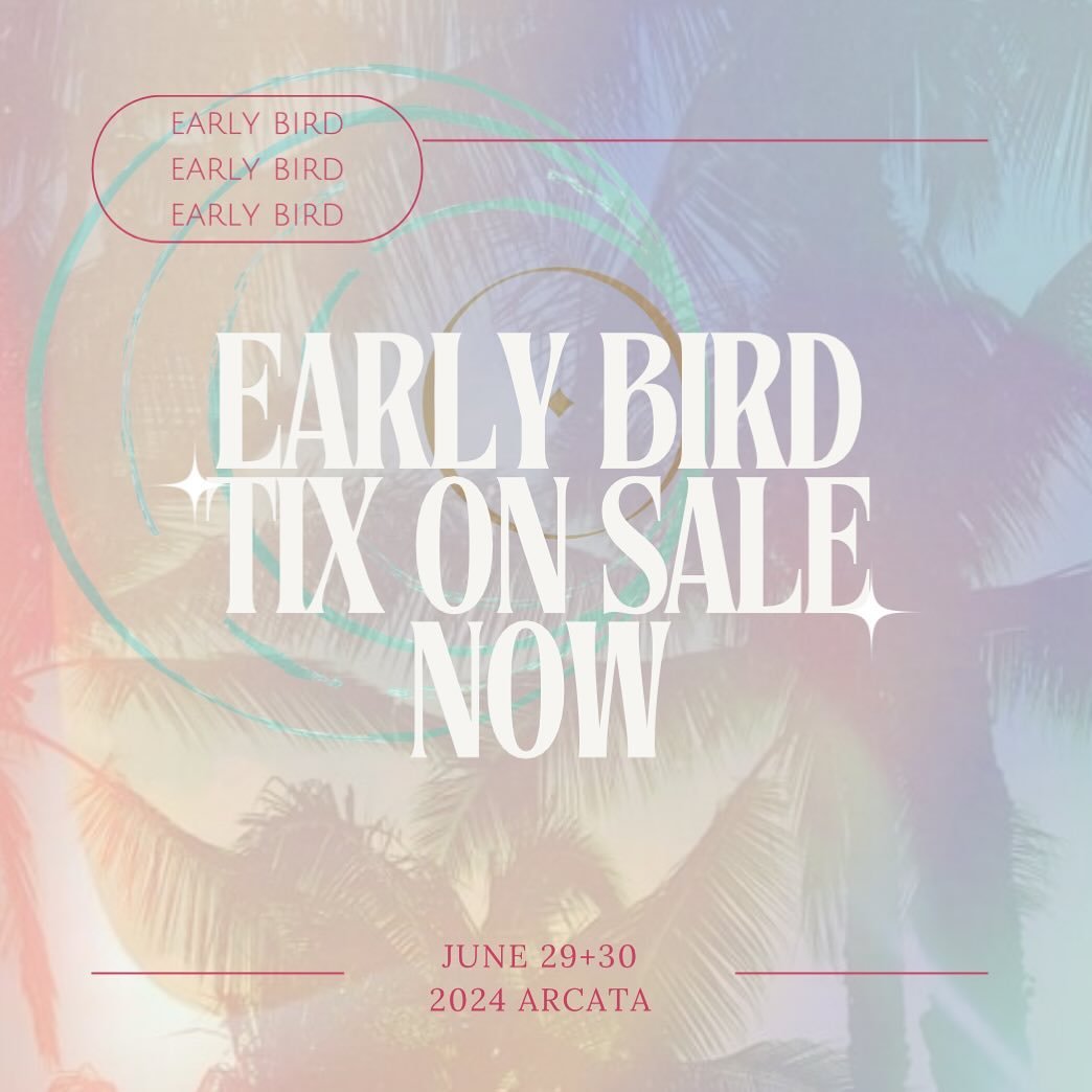 🚨DID YOU HEAR?🚨

Early bird tickets on sale now! Omboldt.com
