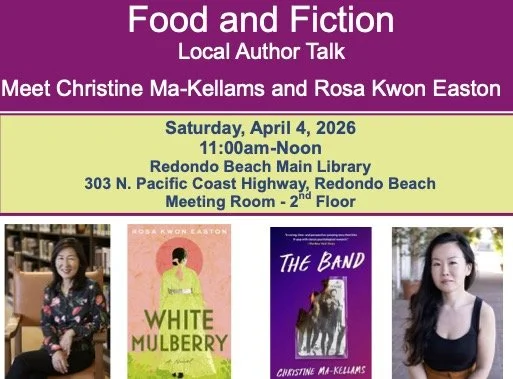 Food & Fiction: Author talk Redondo Beach Library