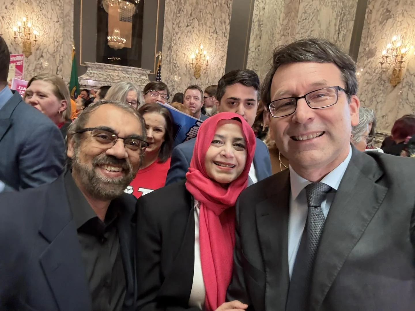 EF team attends bill signing in Olympia
