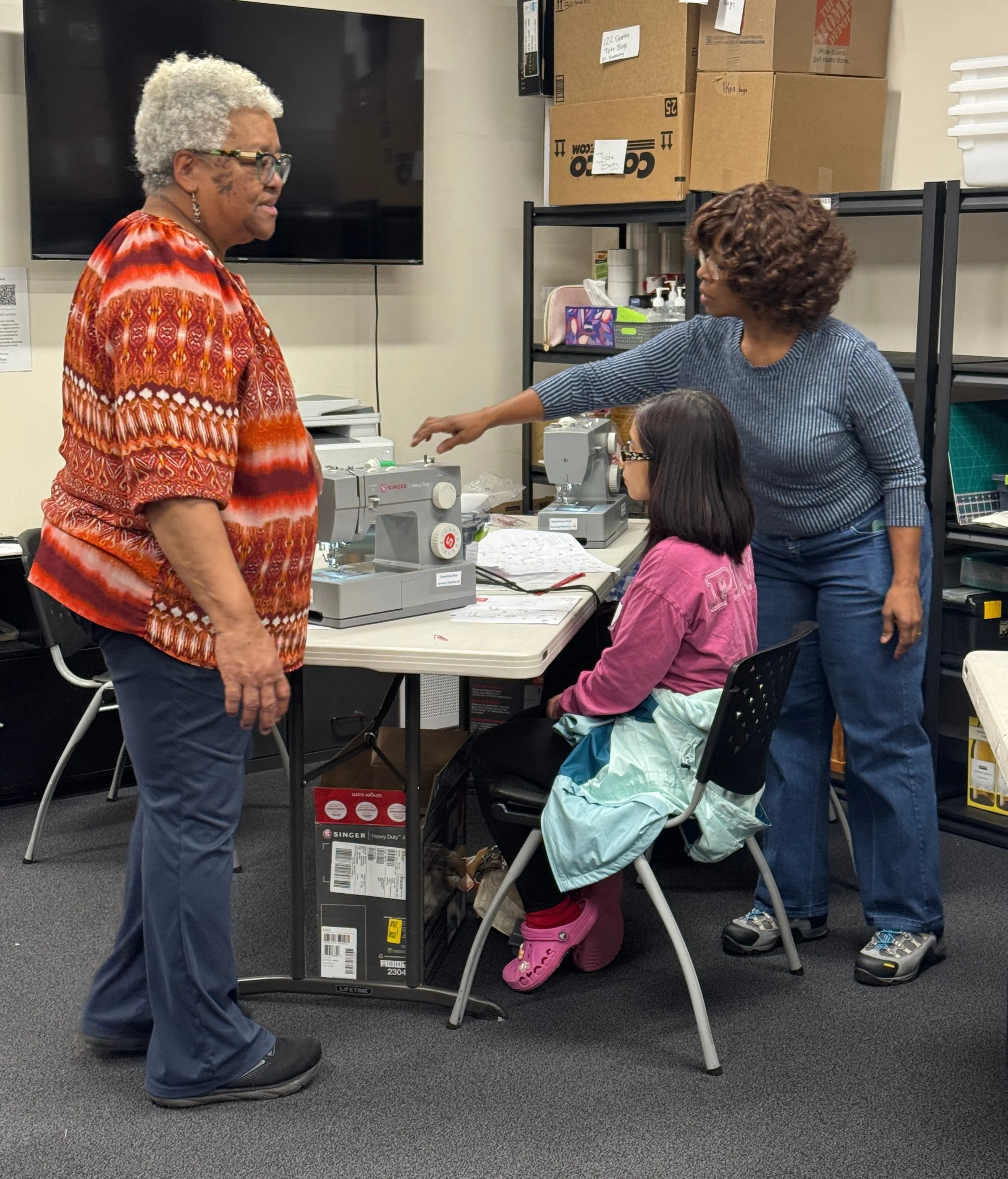 Essential Skills Sewing Classes Begin for Spring Cohort