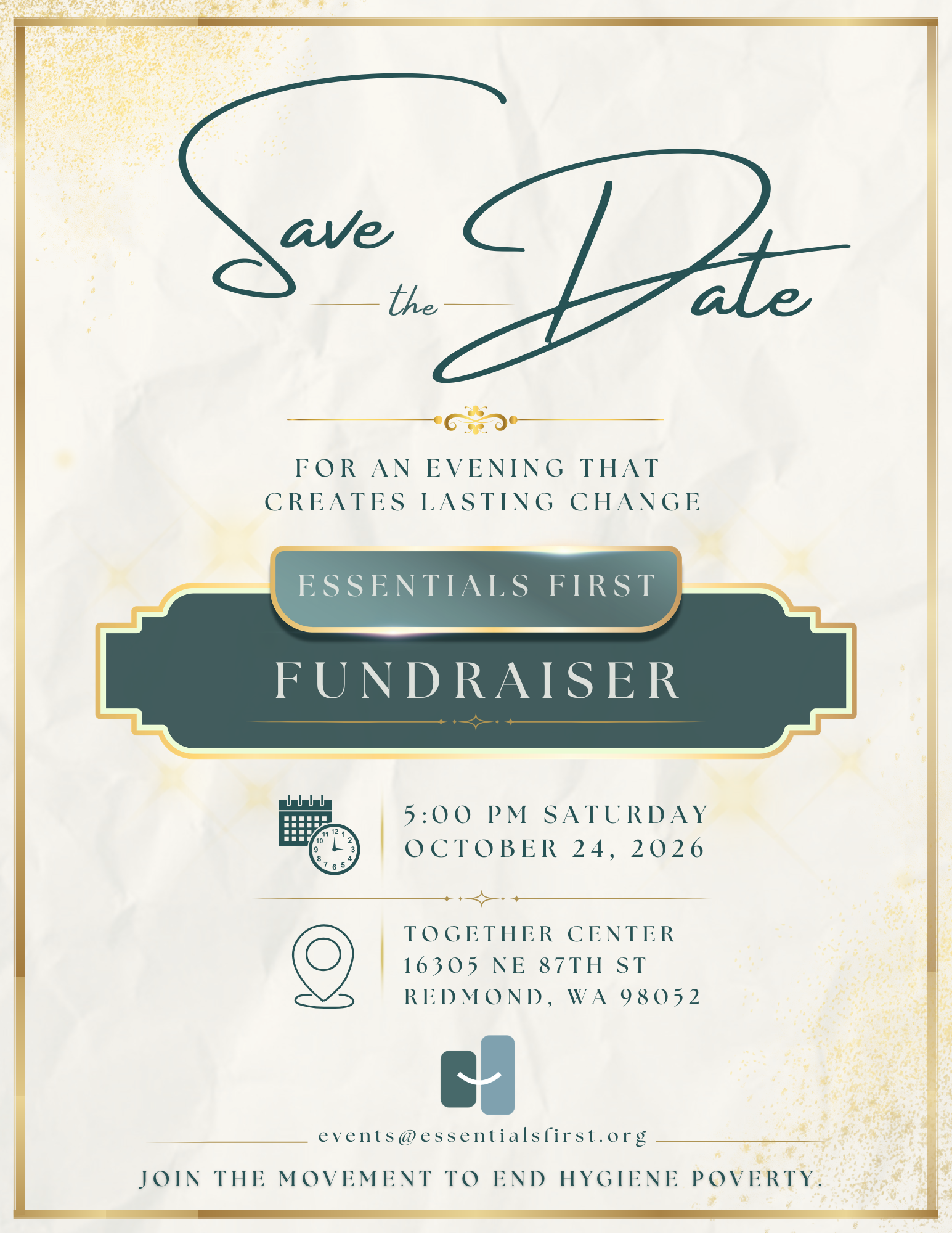 Save the Date: Join Us 10/24 for the Essentials First Community Fundraiser