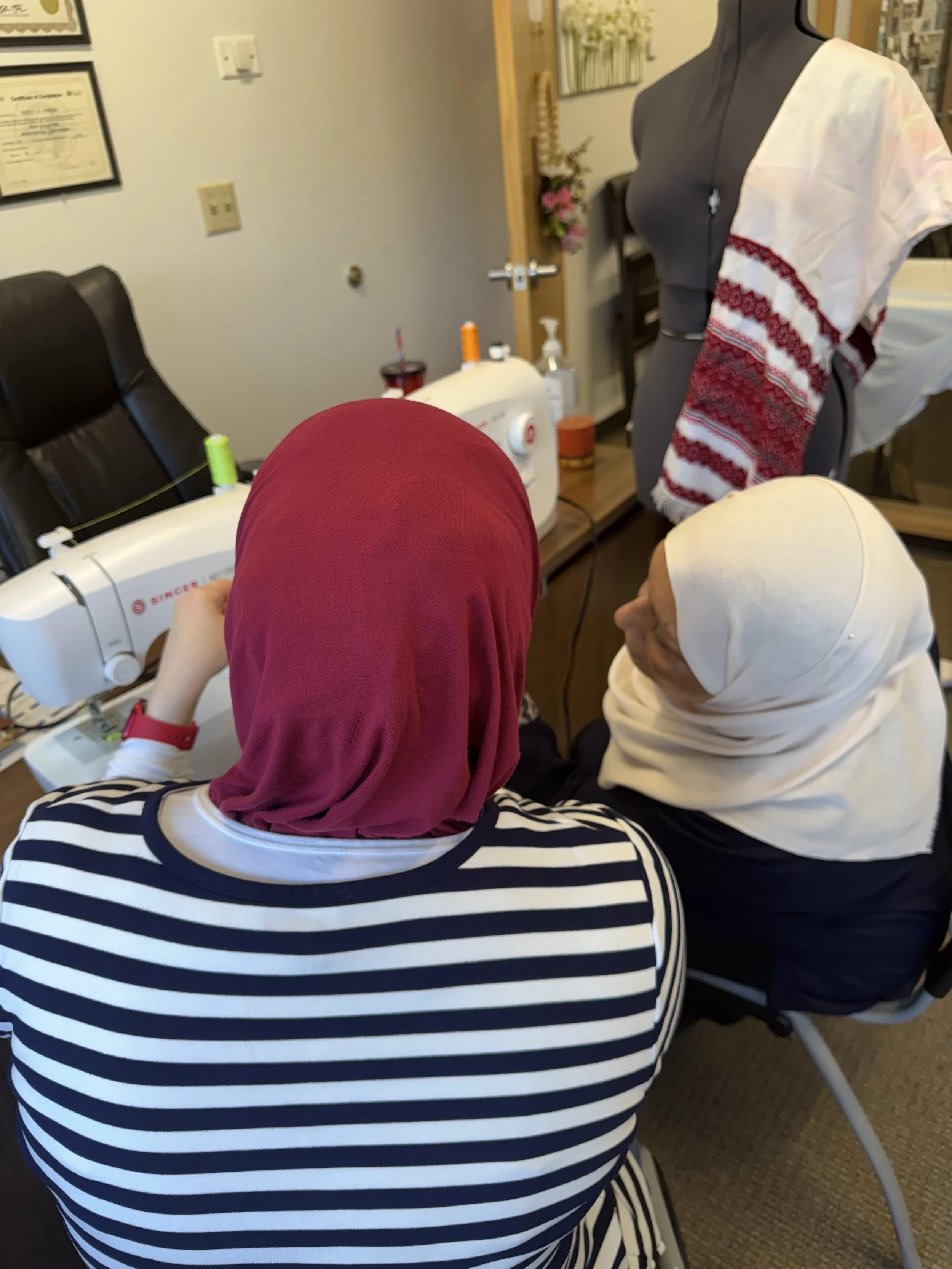 Essential Skills Sewing Classes Create Space for Learning and Connection