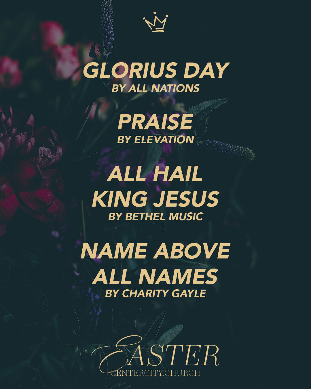 This Sunday's Set List for Easter Sunday is now official! Let us know below which song you're most excited for👇