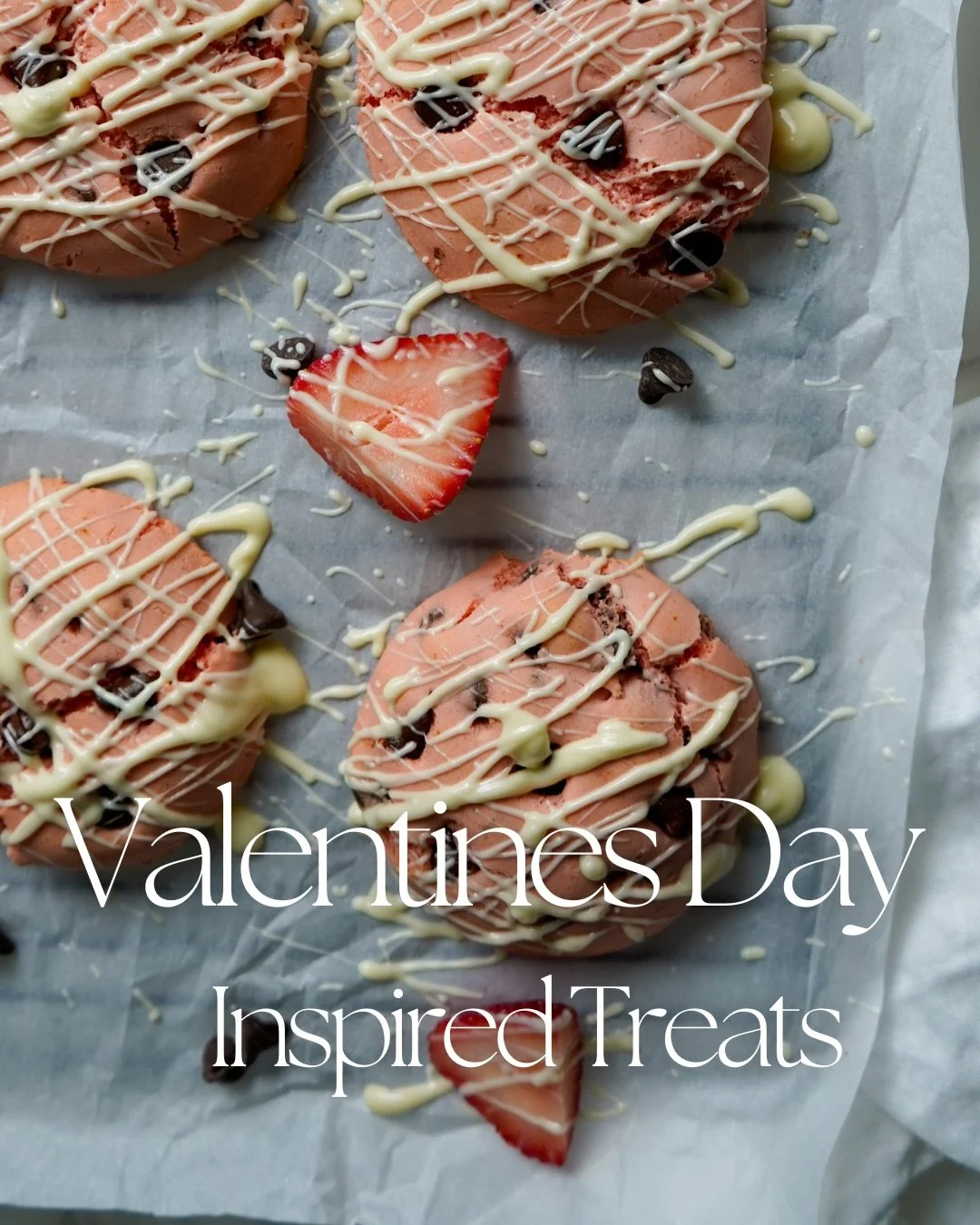 Swipe for Valentine&rsquo;s Day treat inspiration! 💖

Strawberry chocolate chip cookies, strawberry Rice Krispie treats, heart shaped pizza, and churro fruit dip?! ✨

These treats are simple, crowd-pleasing, and guaranteed to the steal the spotlight